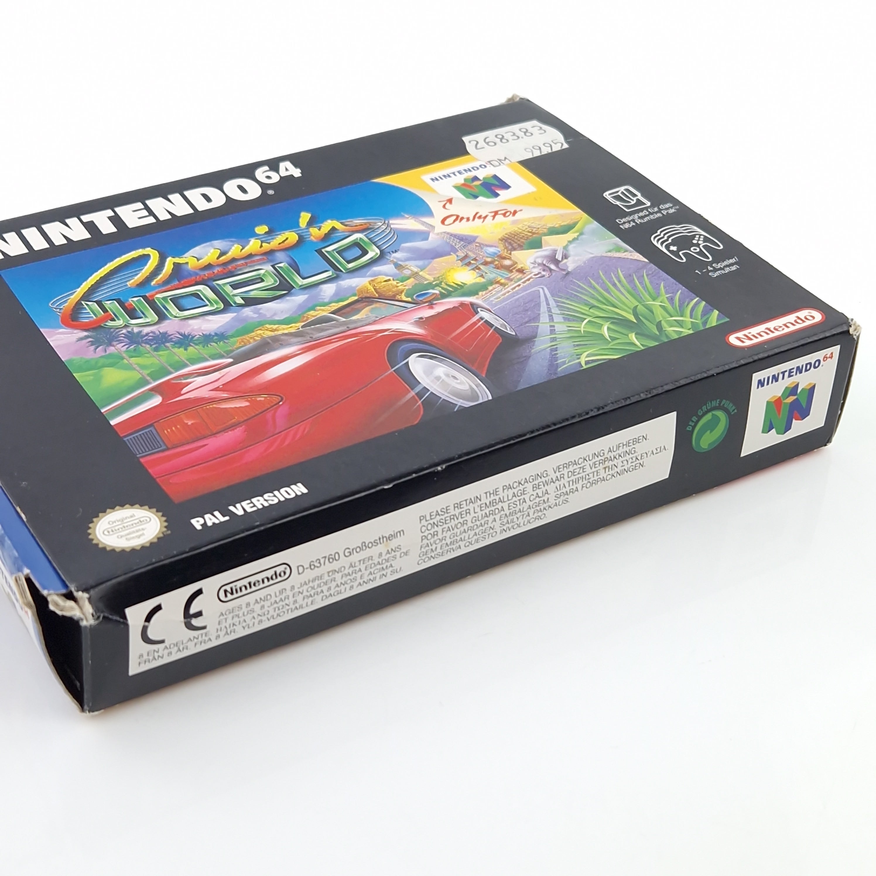 Nintendo 64 Spiel – Cruisn World Modul OVP PAL NNOE