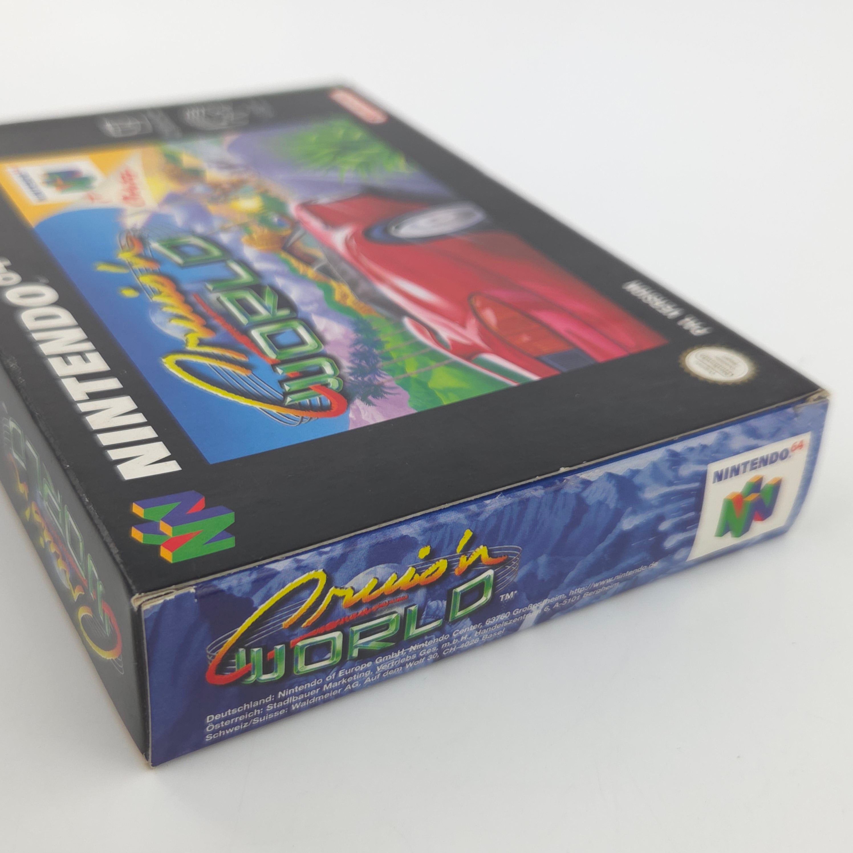 Nintendo 64 Spiel Cruisn World N64 Modul Anleitung OVP PAL