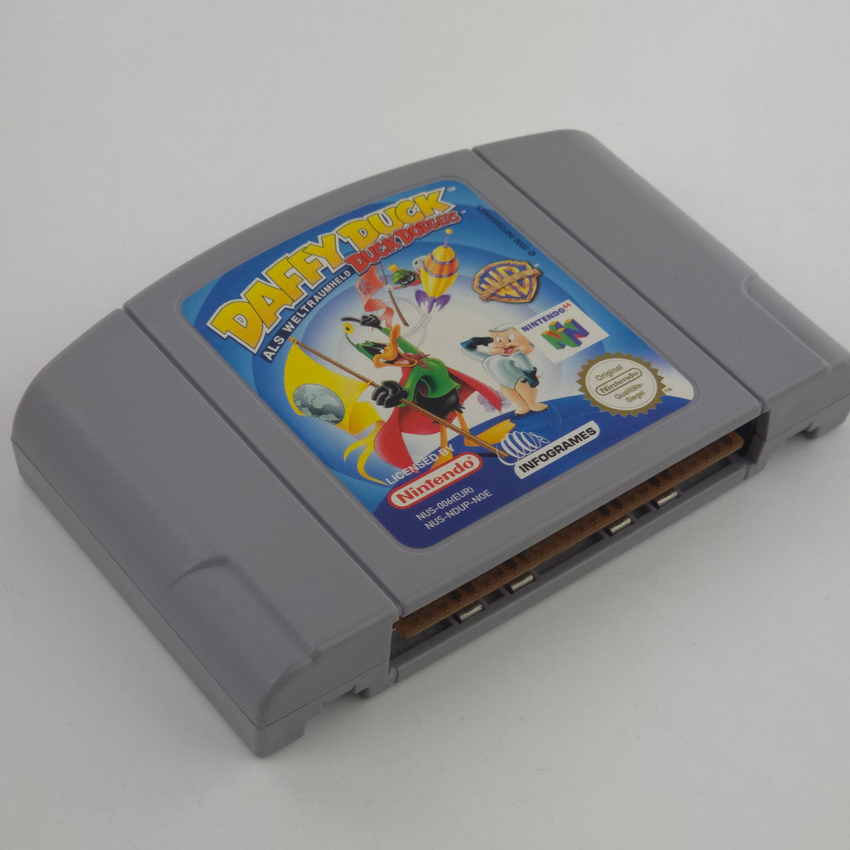 Nintendo 64 Spiel Duck Dodgers PAL sehr gut