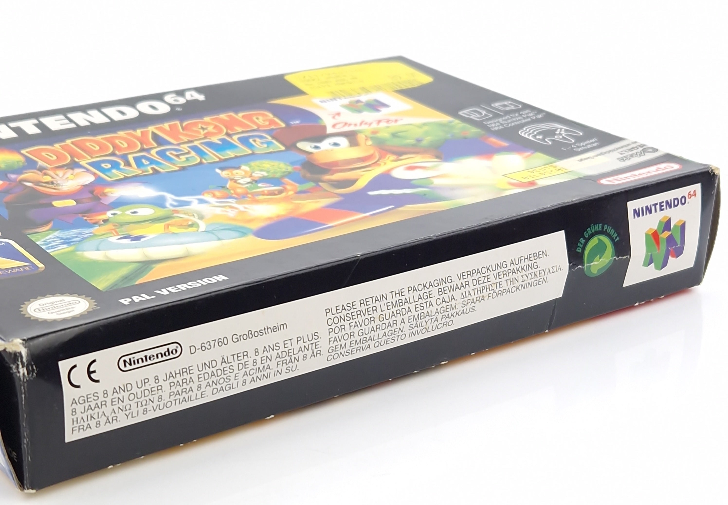 Nintendo 64 Spiel – Diddy Kong Racing OVP PAL N64