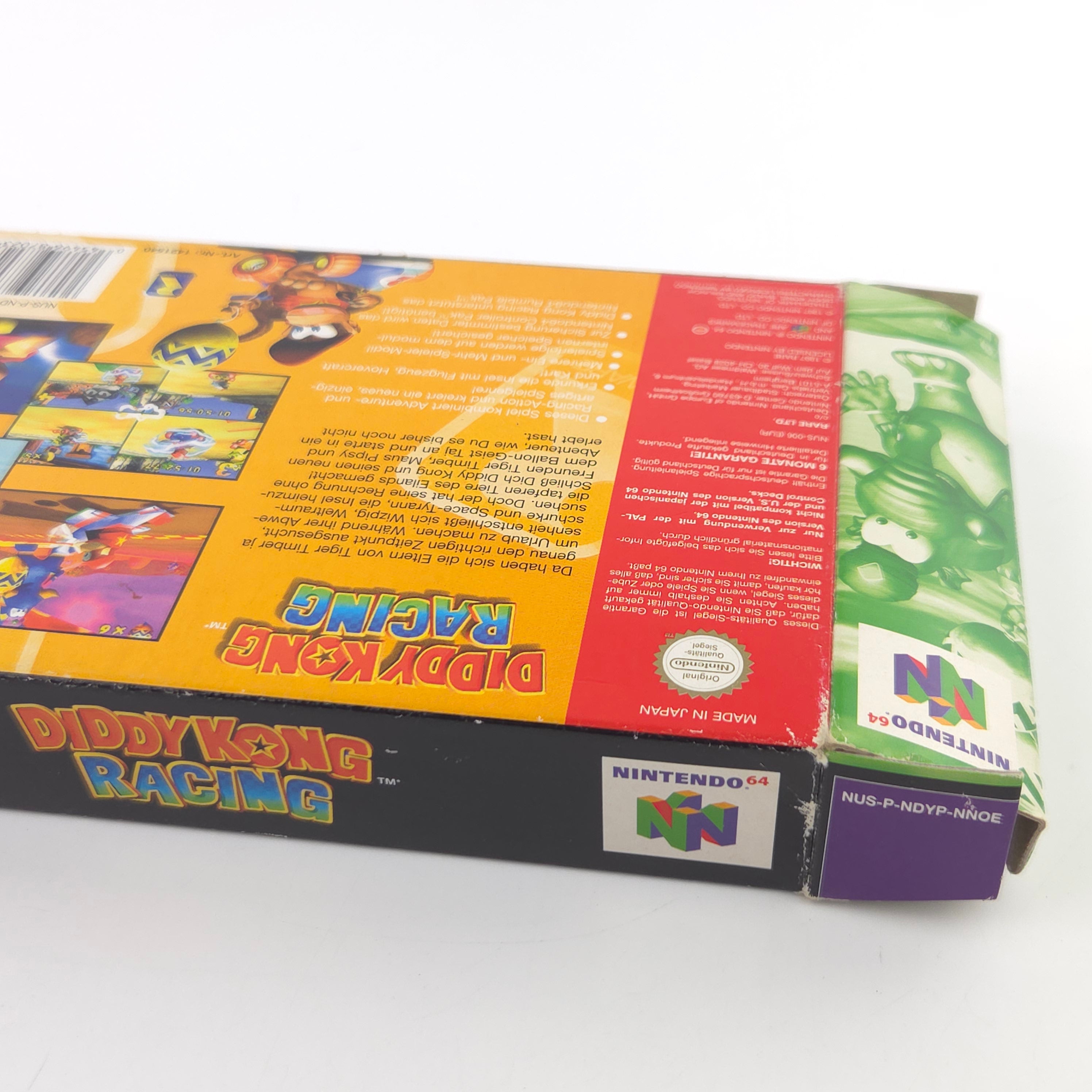 Nintendo 64 Spiel – Diddy Kong Racing (OVP PAL)