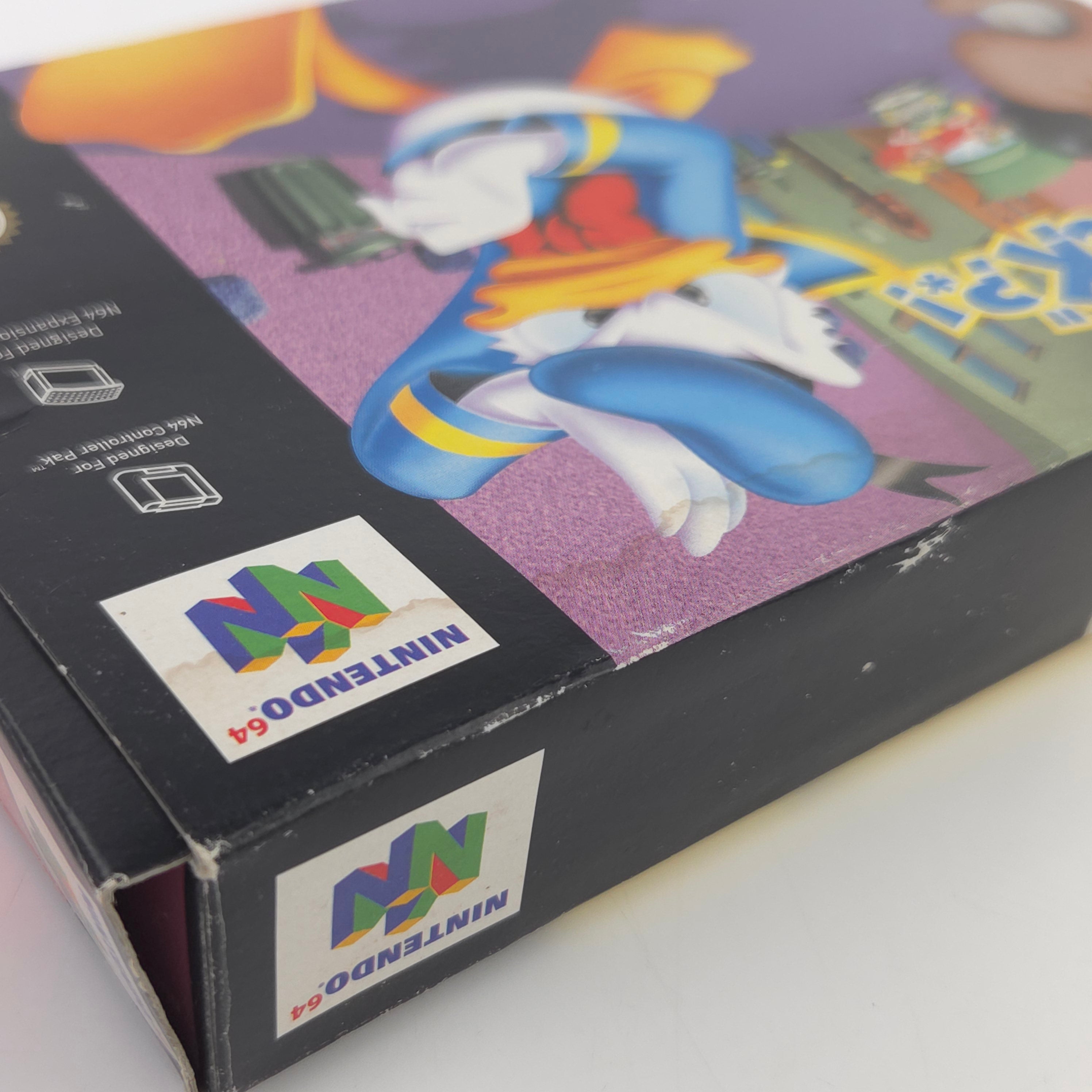 Nintendo 64 Spiel Donald Duck Quack Attack N64 OVP CIB PAL
