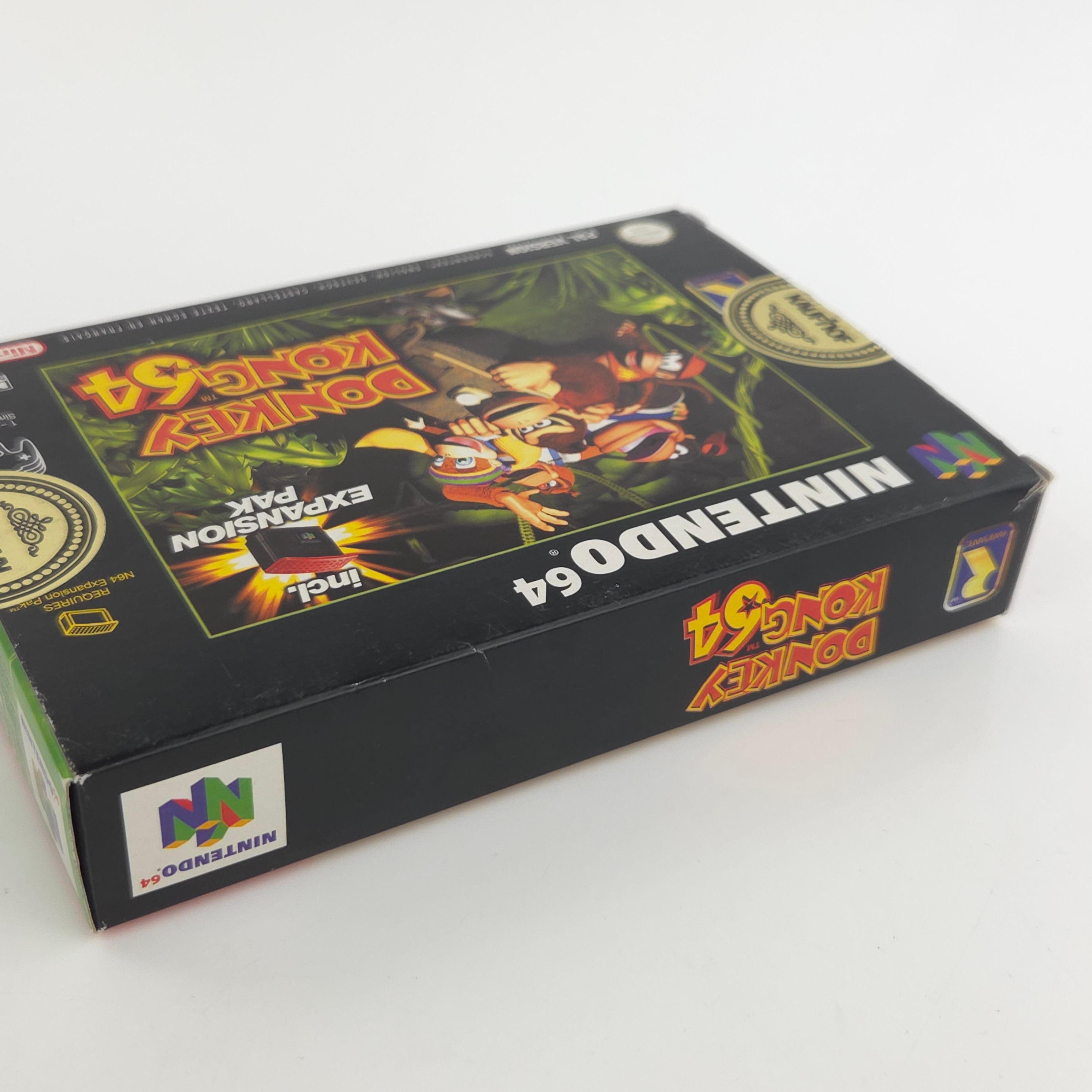 Nintendo 64 Spiel Donkey Kong 64 Modul Anleitung OVP PAL