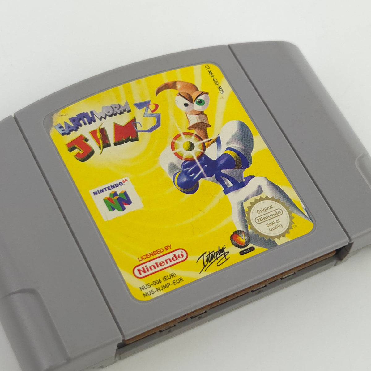 Nintendo 64 Spiel Earthworm Jim 3D PAL Modul