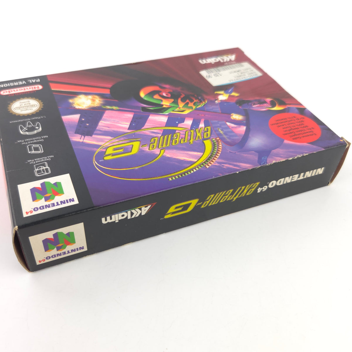 Nintendo 64 Spiel Extreme G OVP PAL