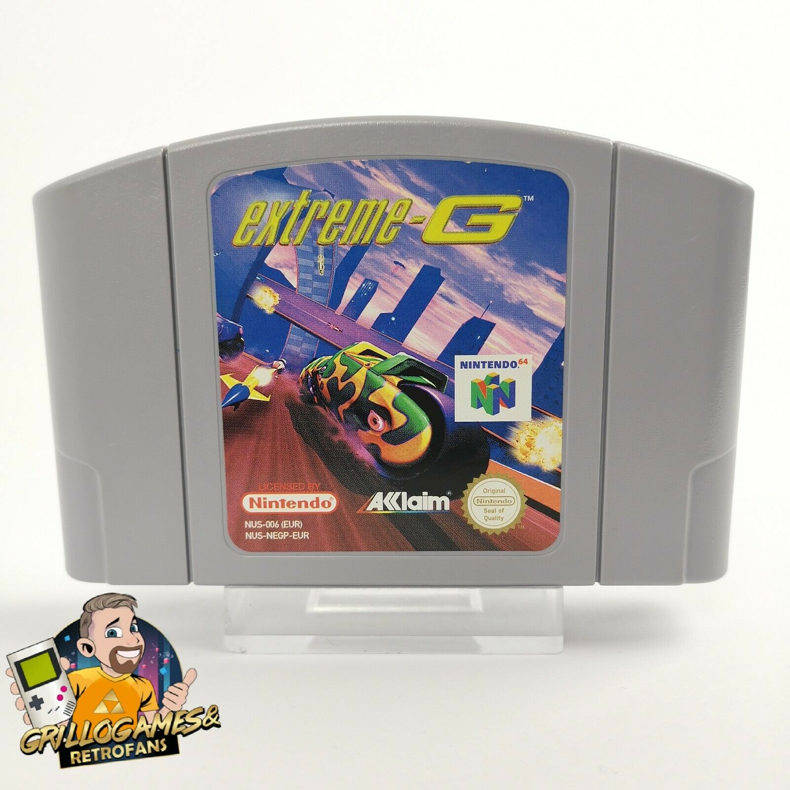 Nintendo 64 Spiel – Extreme-G (gereinigten Zustand PAL)