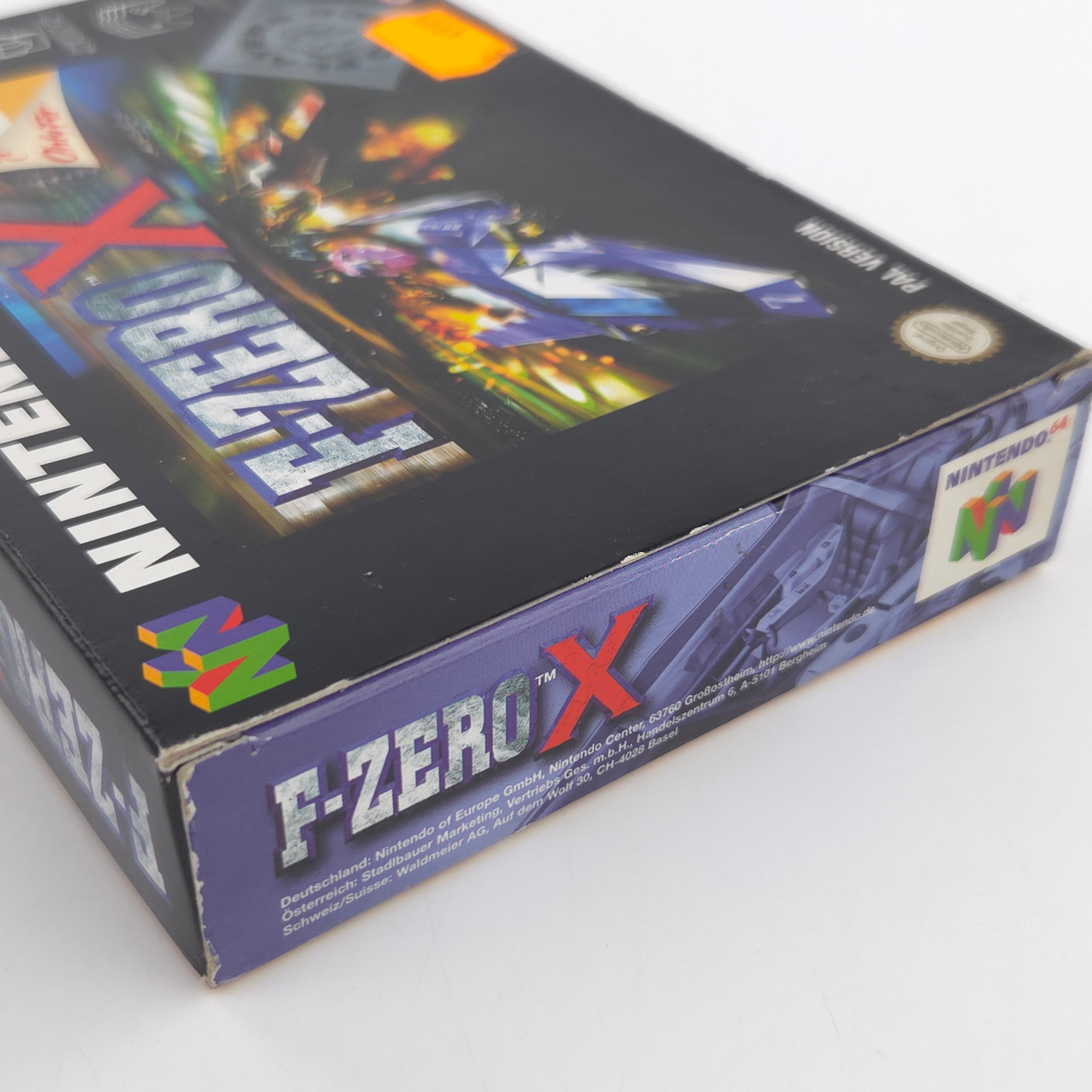 Nintendo 64 Spiel F-Zero X N64 OVP CIB PAL EUR Gebraucht