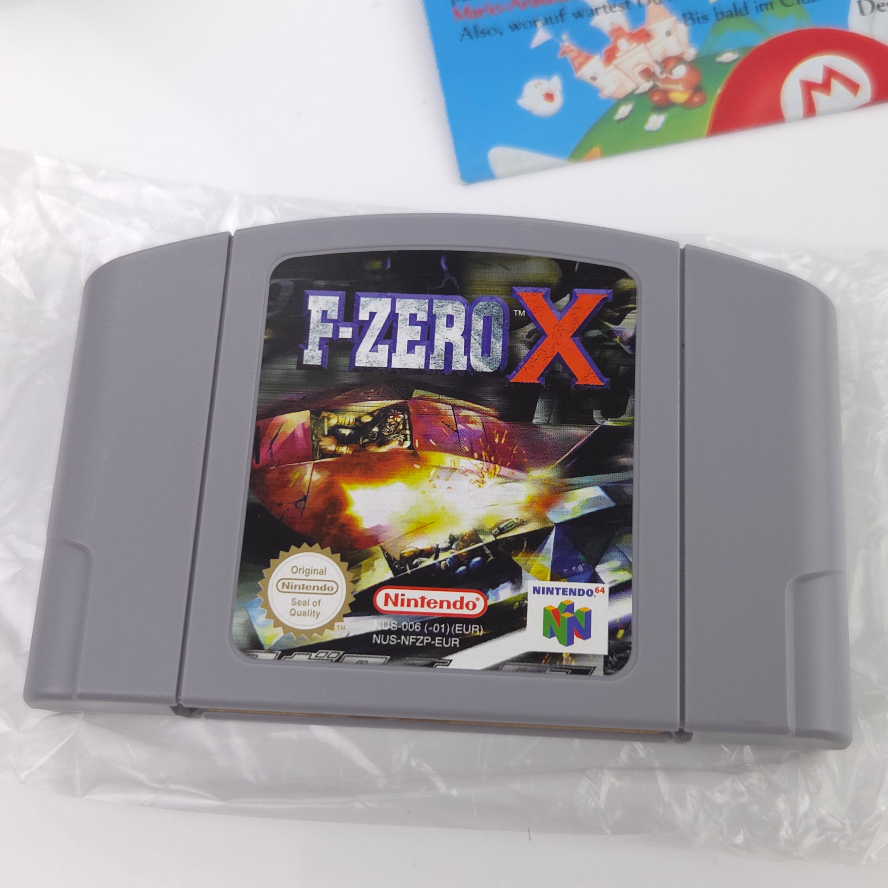 Nintendo 64 Spiel F-Zero X N64 OVP CIB PAL EUR Gebraucht