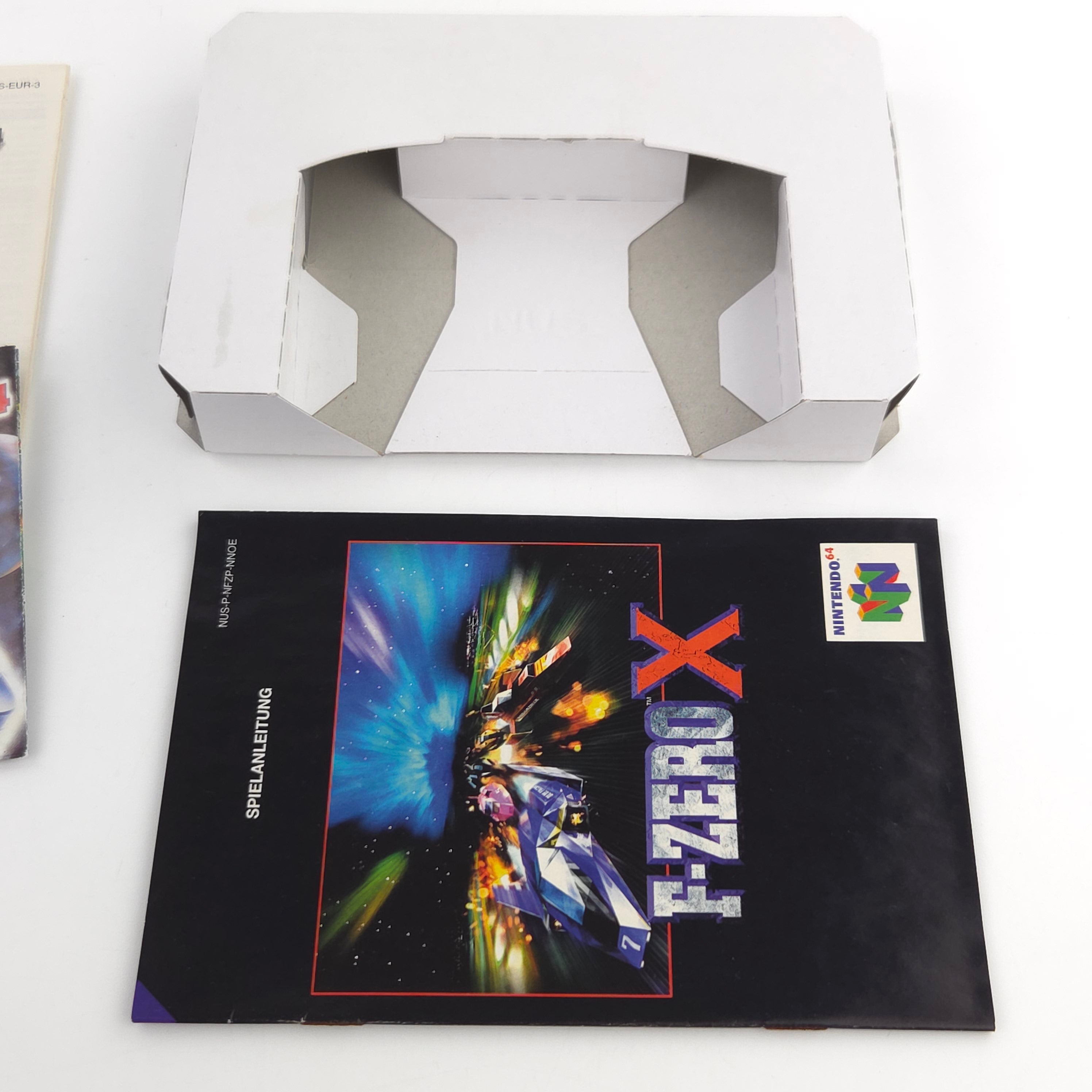 Nintendo 64 Spiel F-Zero X N64 OVP CIB PAL EUR Gebraucht