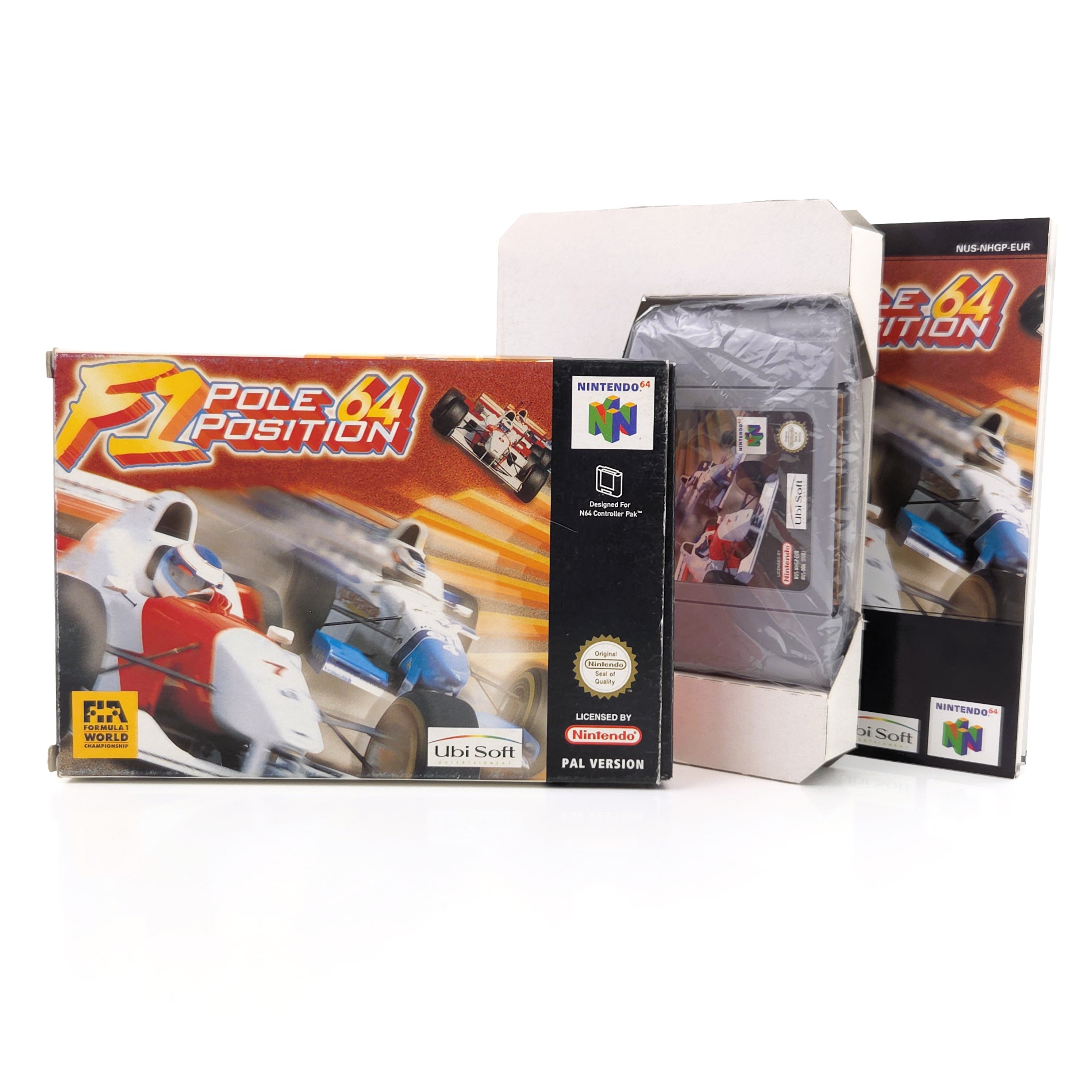 Nintendo 64 Spiel – F1 Pole Position 64 (OVP PAL)