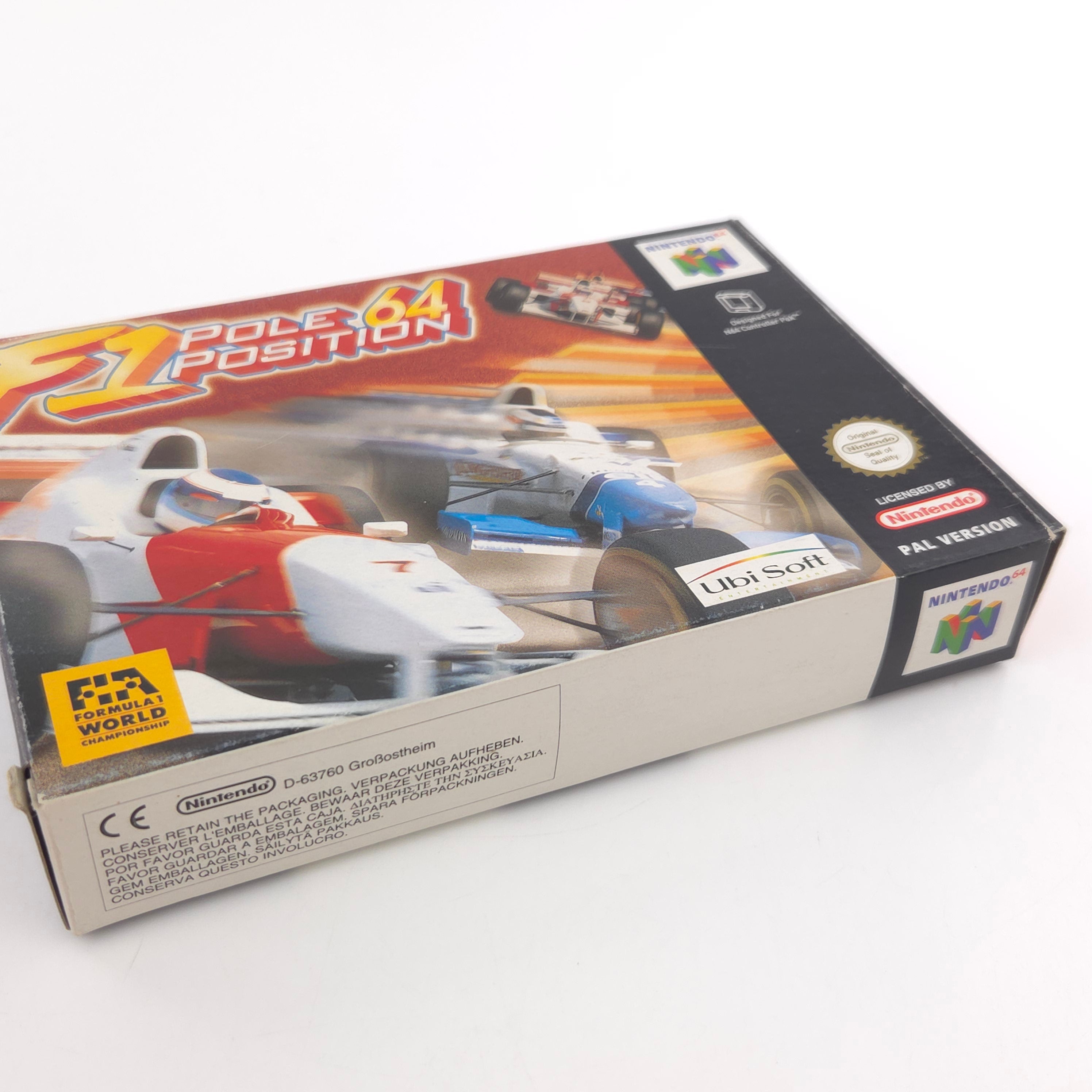 Nintendo 64 Spiel – F1 Pole Position 64 (OVP PAL)