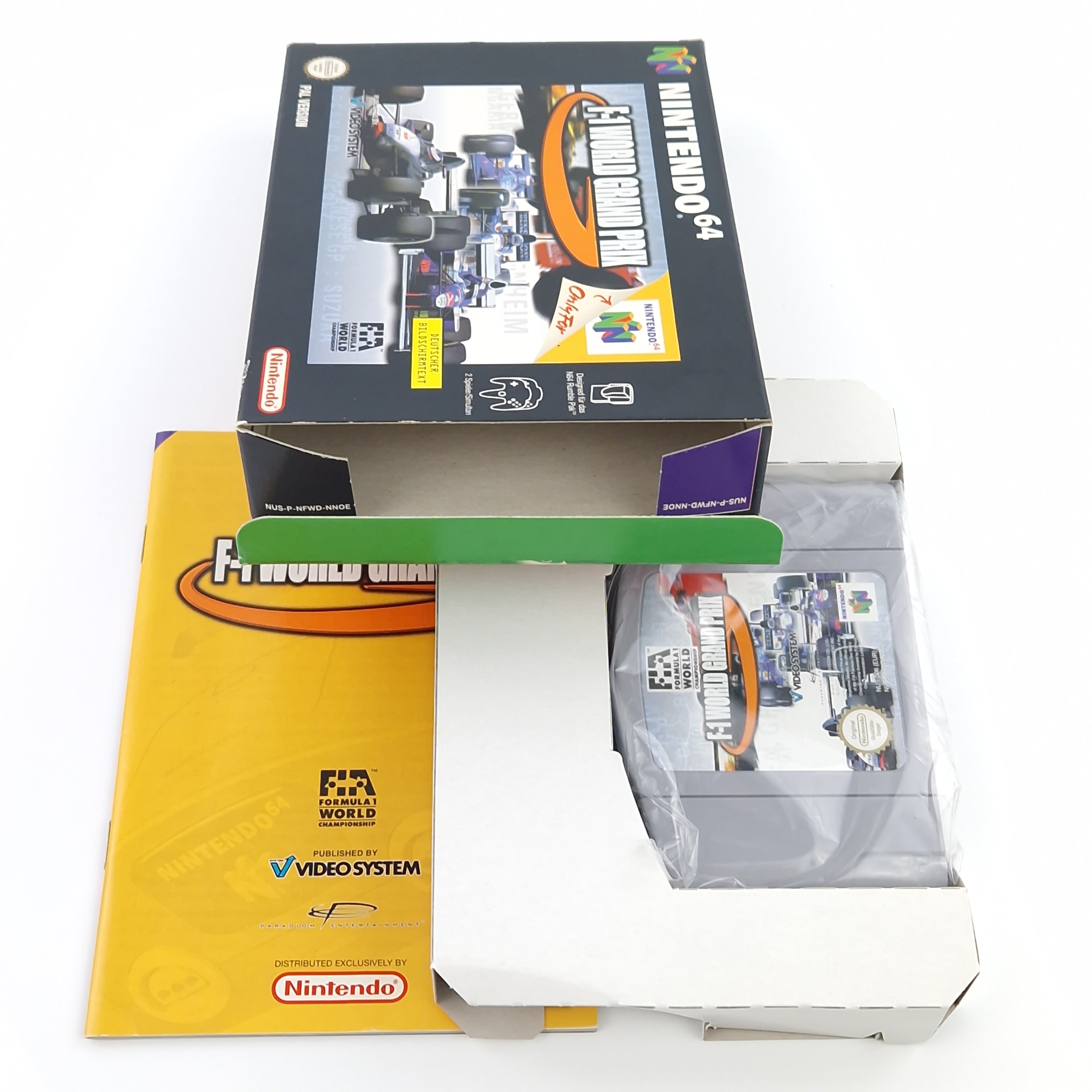 Nintendo 64 Spiel – F1-World Grand Prix N64 Modul OVP CIB