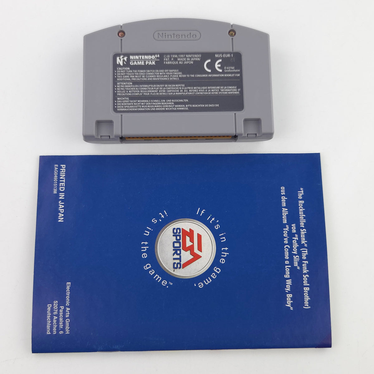 Nintendo 64 Spiel FIFA 99 OVP PAL DE