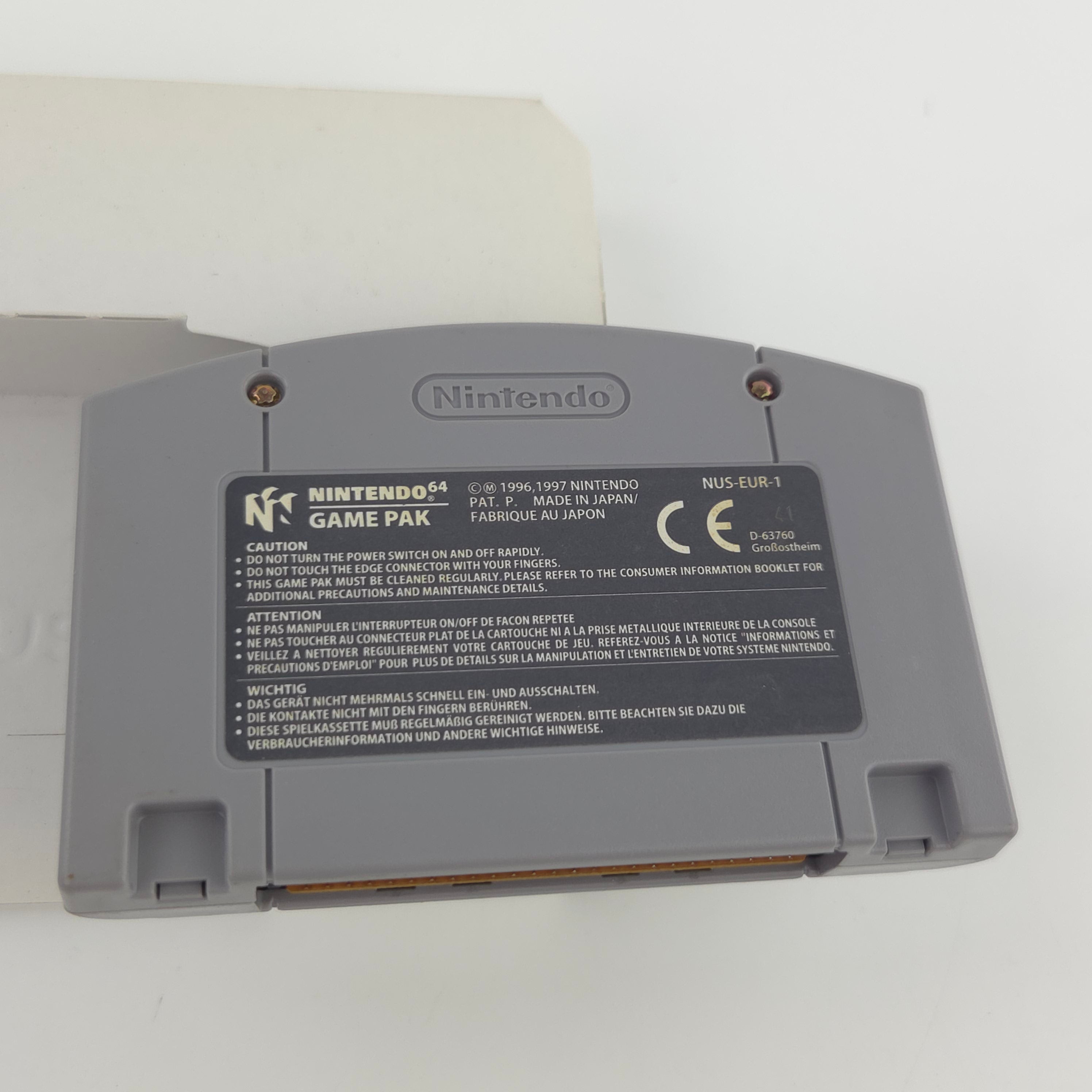 Nintendo 64 Spiel FIFA 99 N64 Modul Anleitung OVP PAL DE