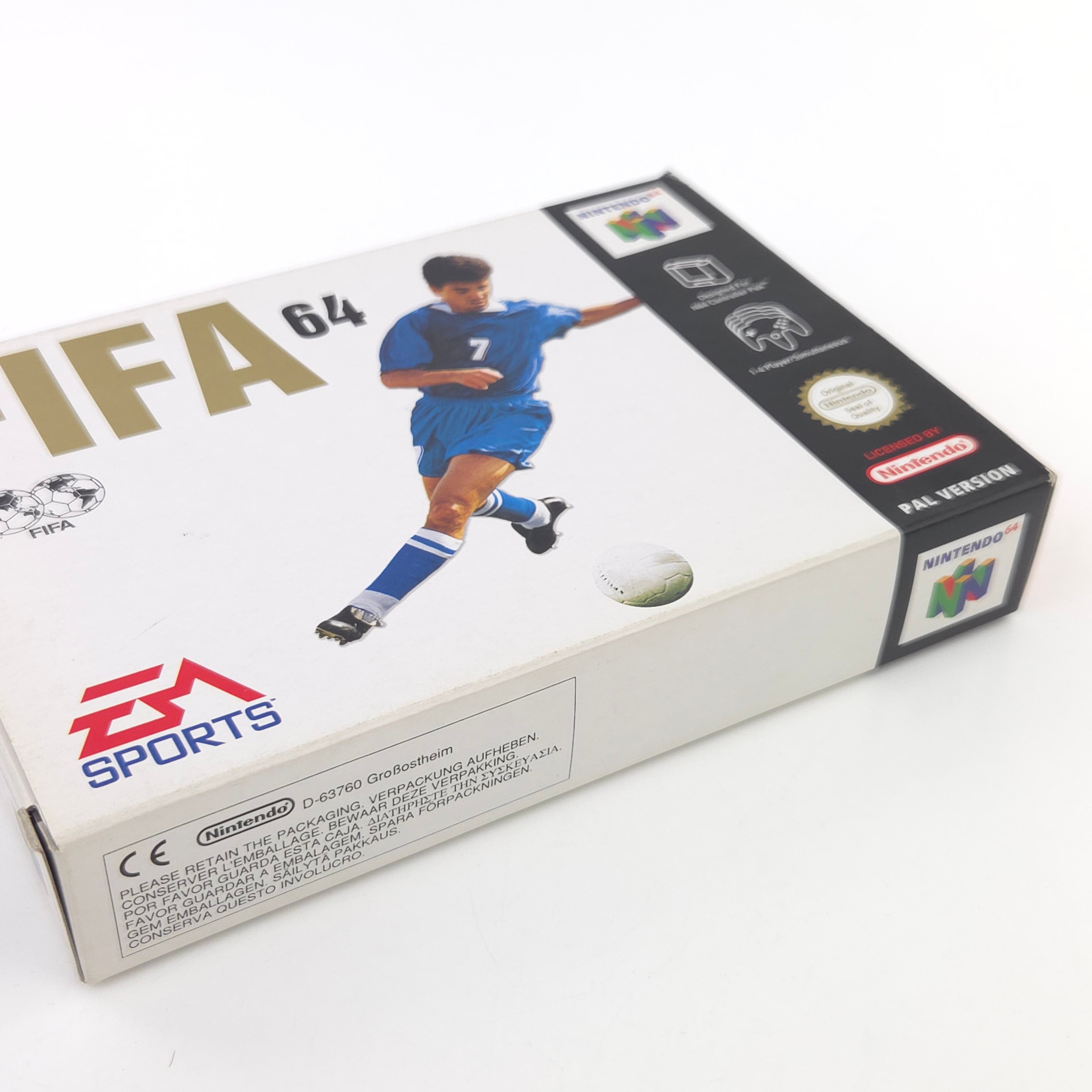 Nintendo 64 Spiel – FIFA 64 (N64 OVP PAL)