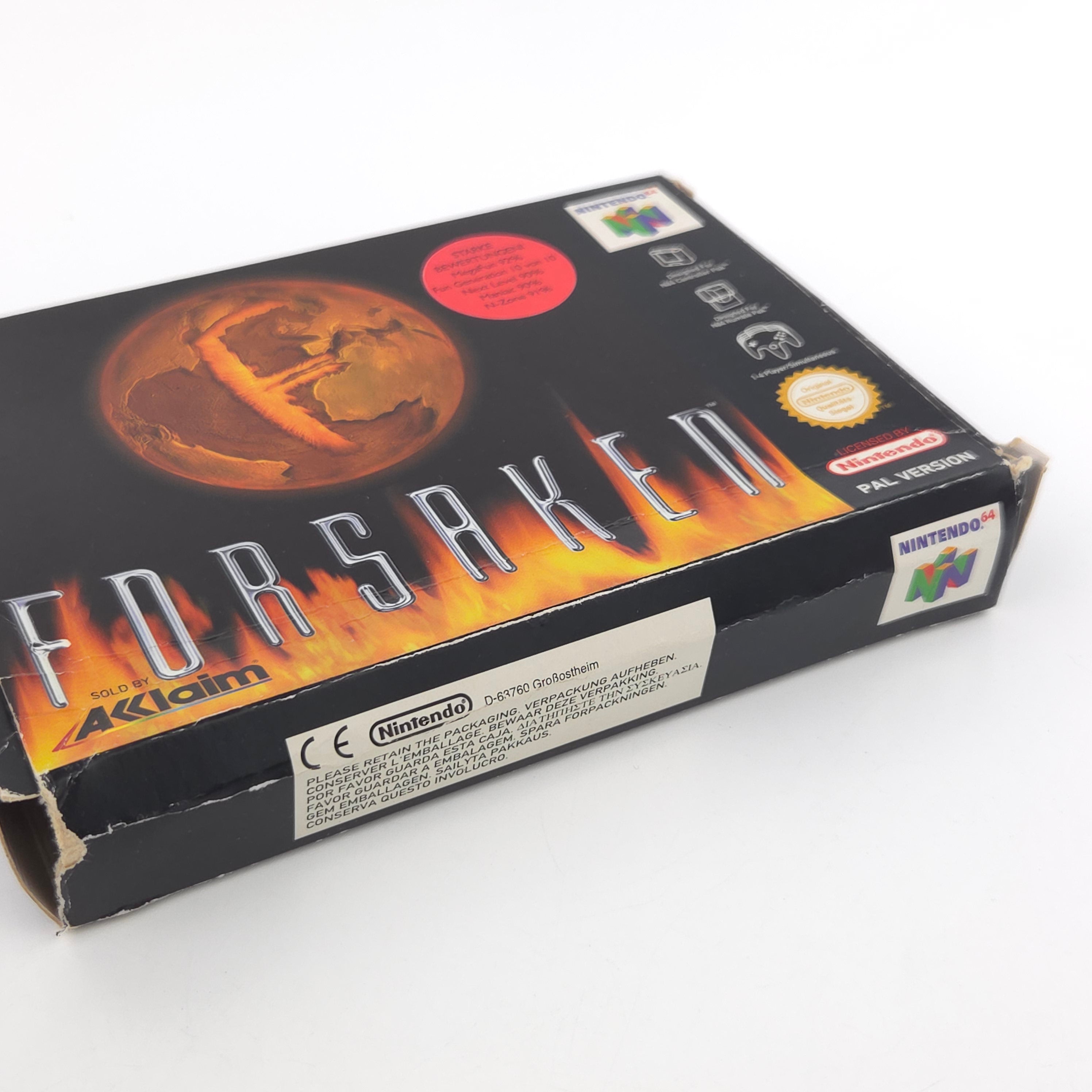 Nintendo 64 Spiel – Forsaken (N64 OVP PAL)