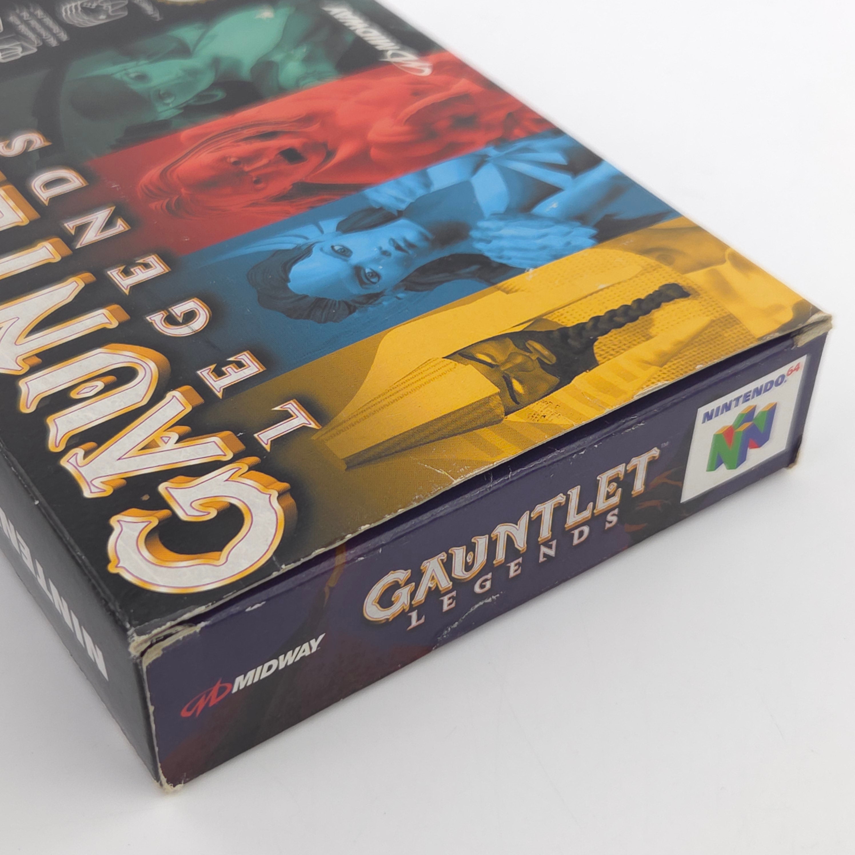Nintendo 64 Spiel Gauntlet Legends N64 OVP CIB PAL EUR