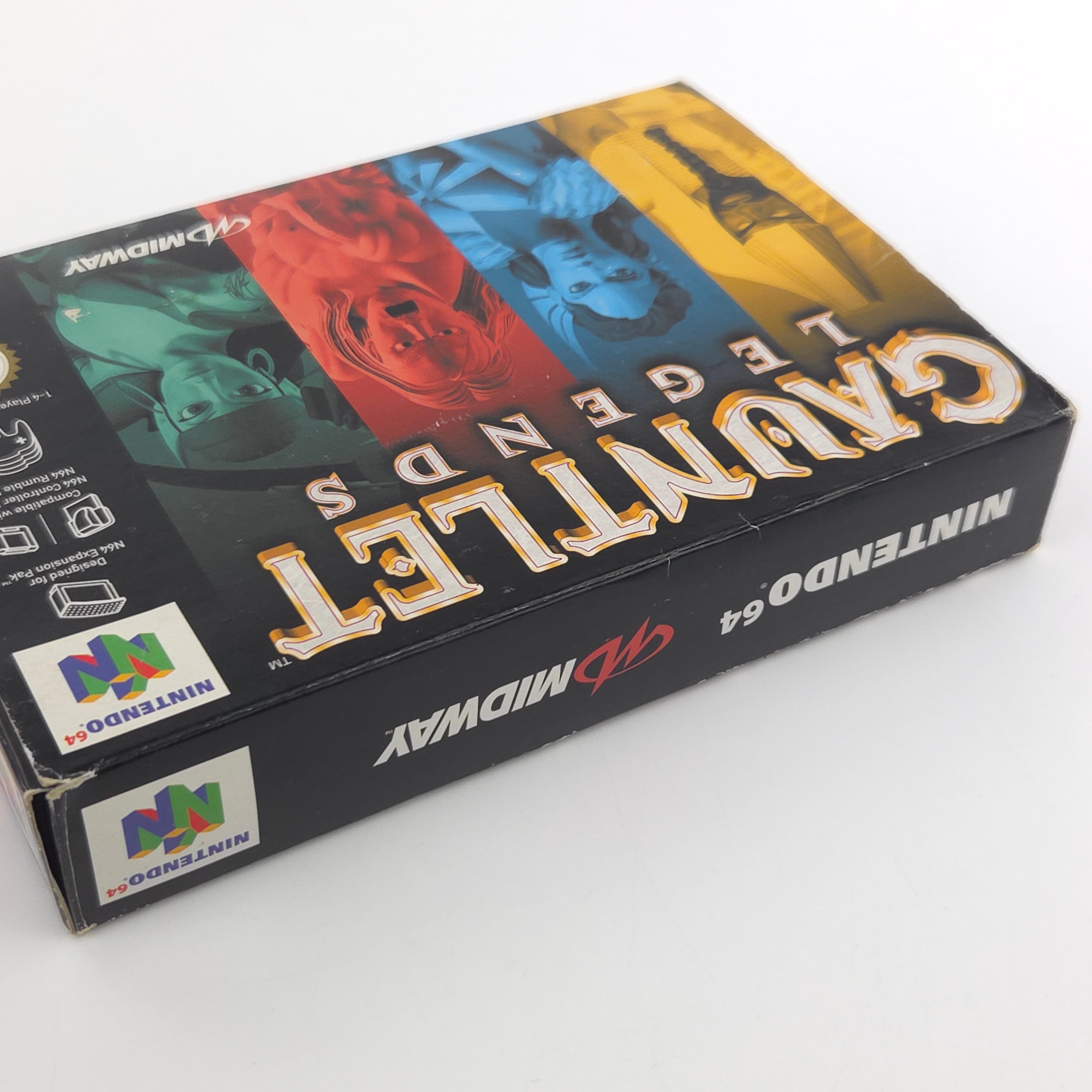 Nintendo 64 Spiel Gauntlet Legends N64 OVP CIB PAL EUR
