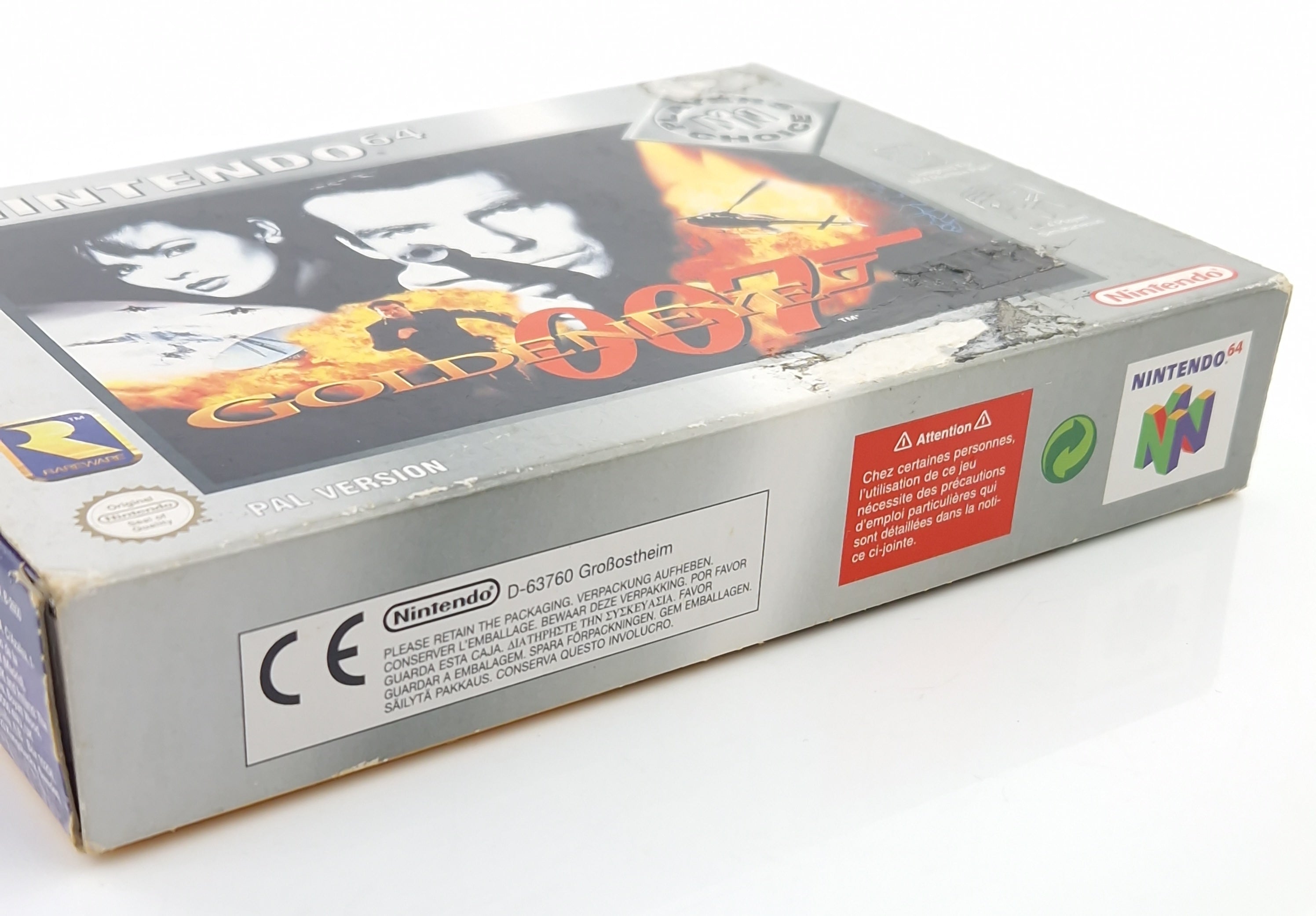 Nintendo 64 Spiel – Goldeneye 007 James Bond (OVP PAL)