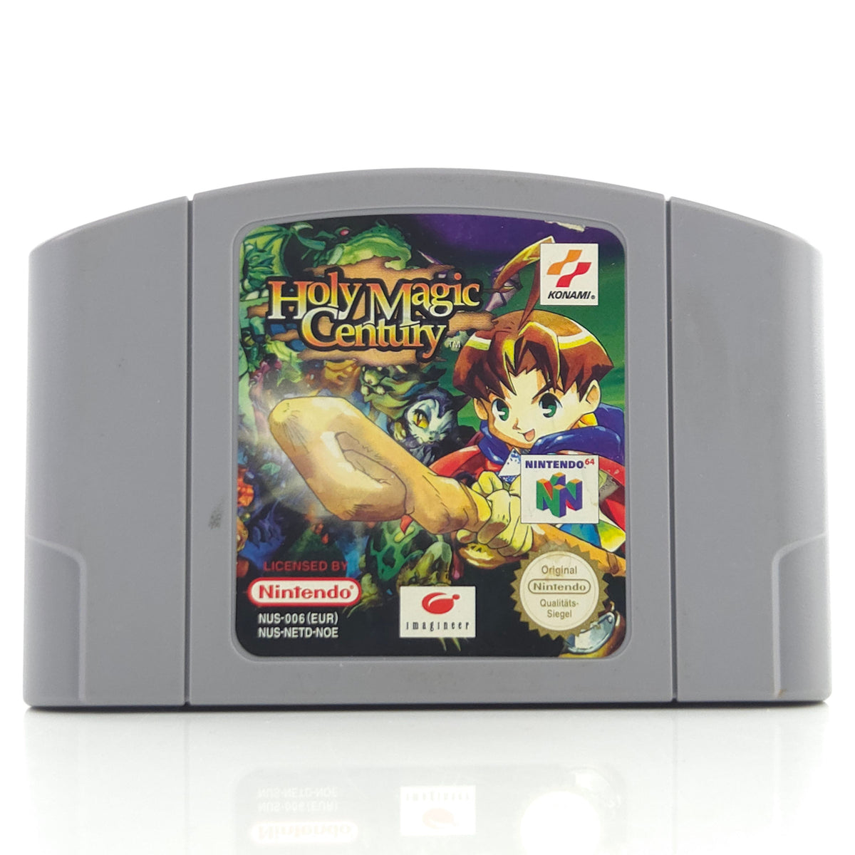 Nintendo 64 Spiel: Holy Magic Century - N64 Modul Cartridge (PAL EUR) Konami
