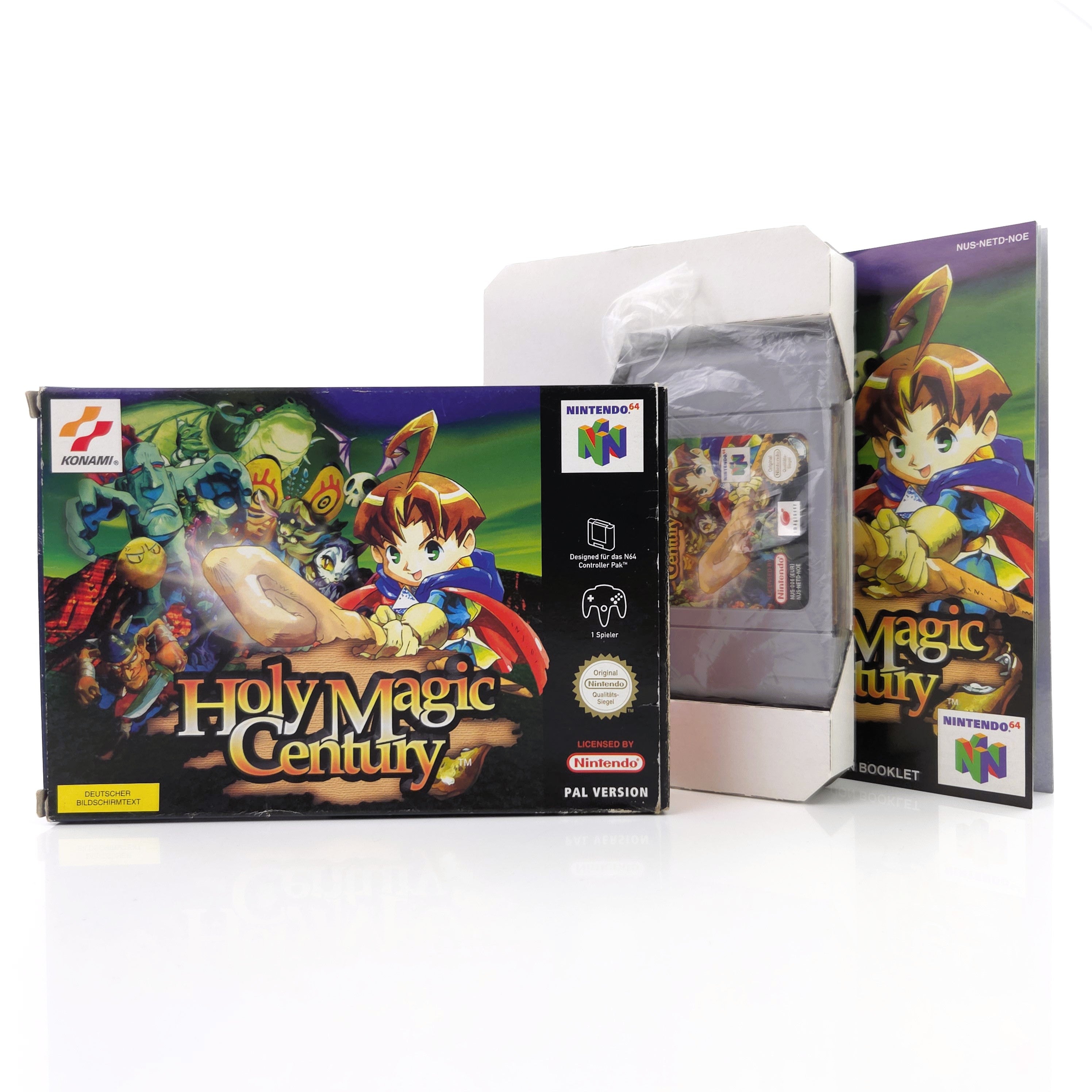 Nintendo 64 Spiel – Holy Magic Century (OVP PAL)