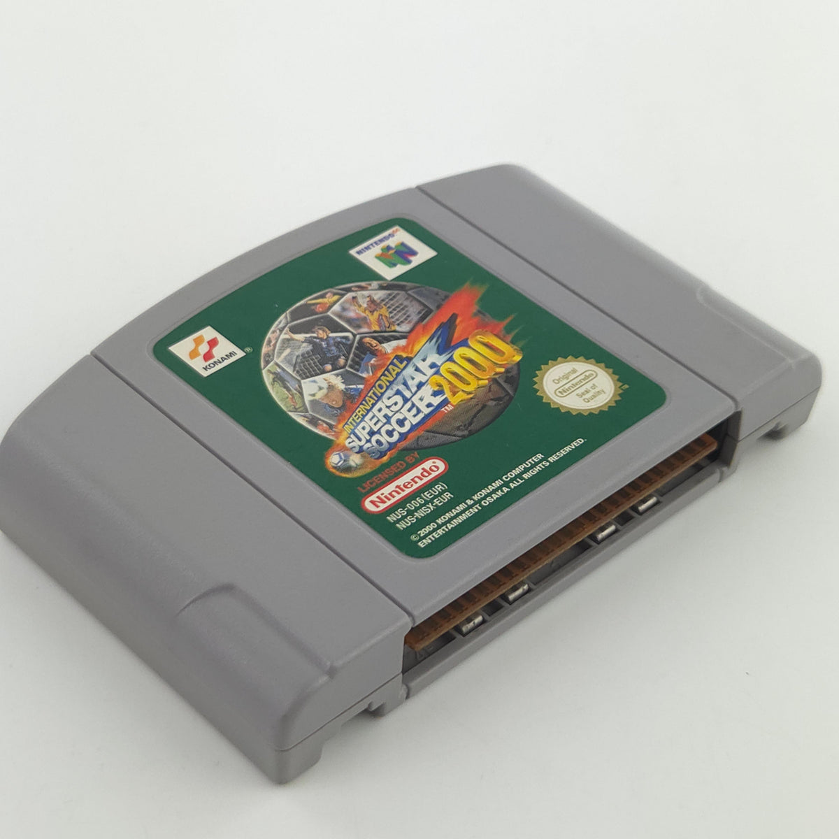 Nintendo 64 Spiel: International Superstar Soccer 2000 - N64 Modul (PAL EUR)