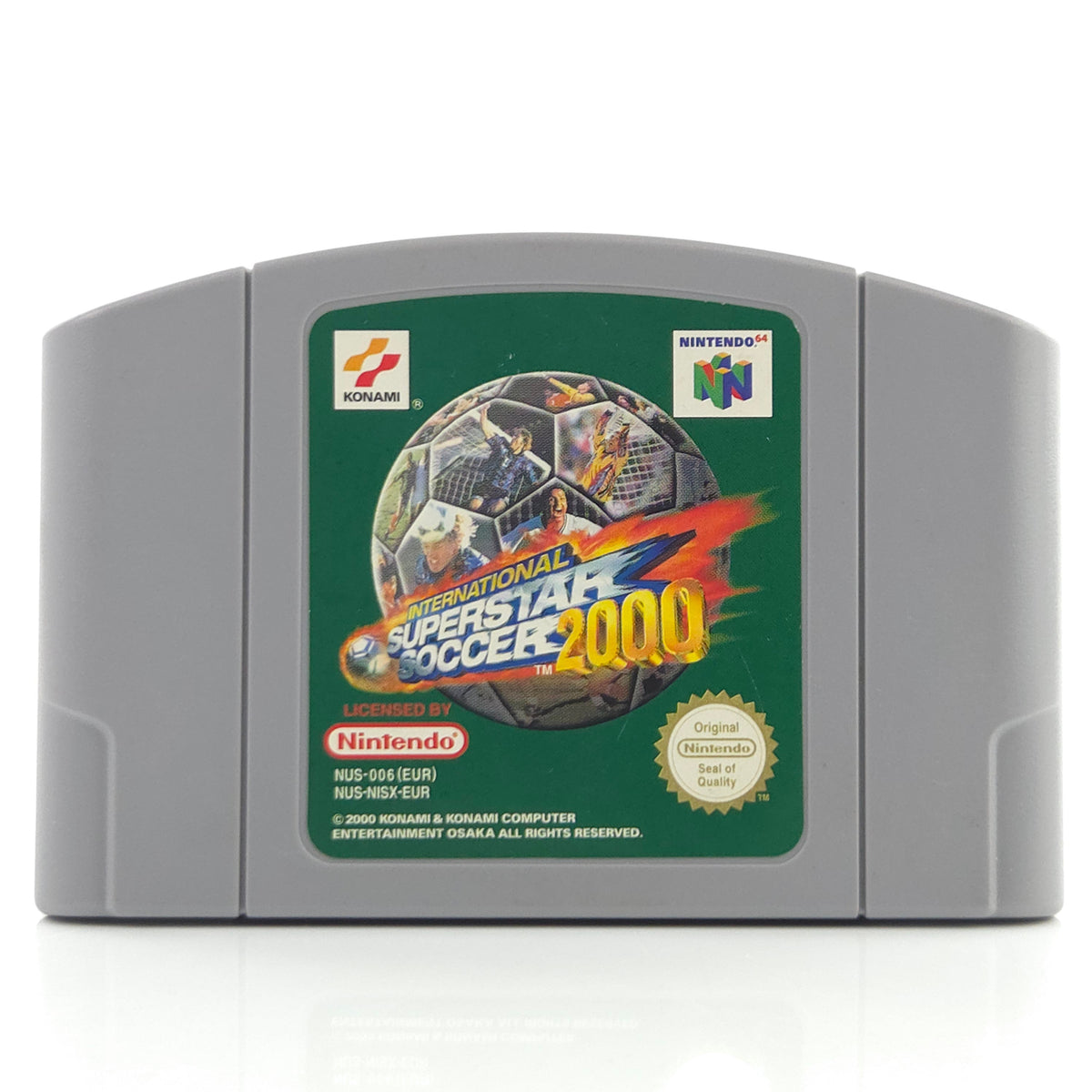 Nintendo 64 Spiel: International Superstar Soccer 2000 - N64 Modul (PAL EUR)