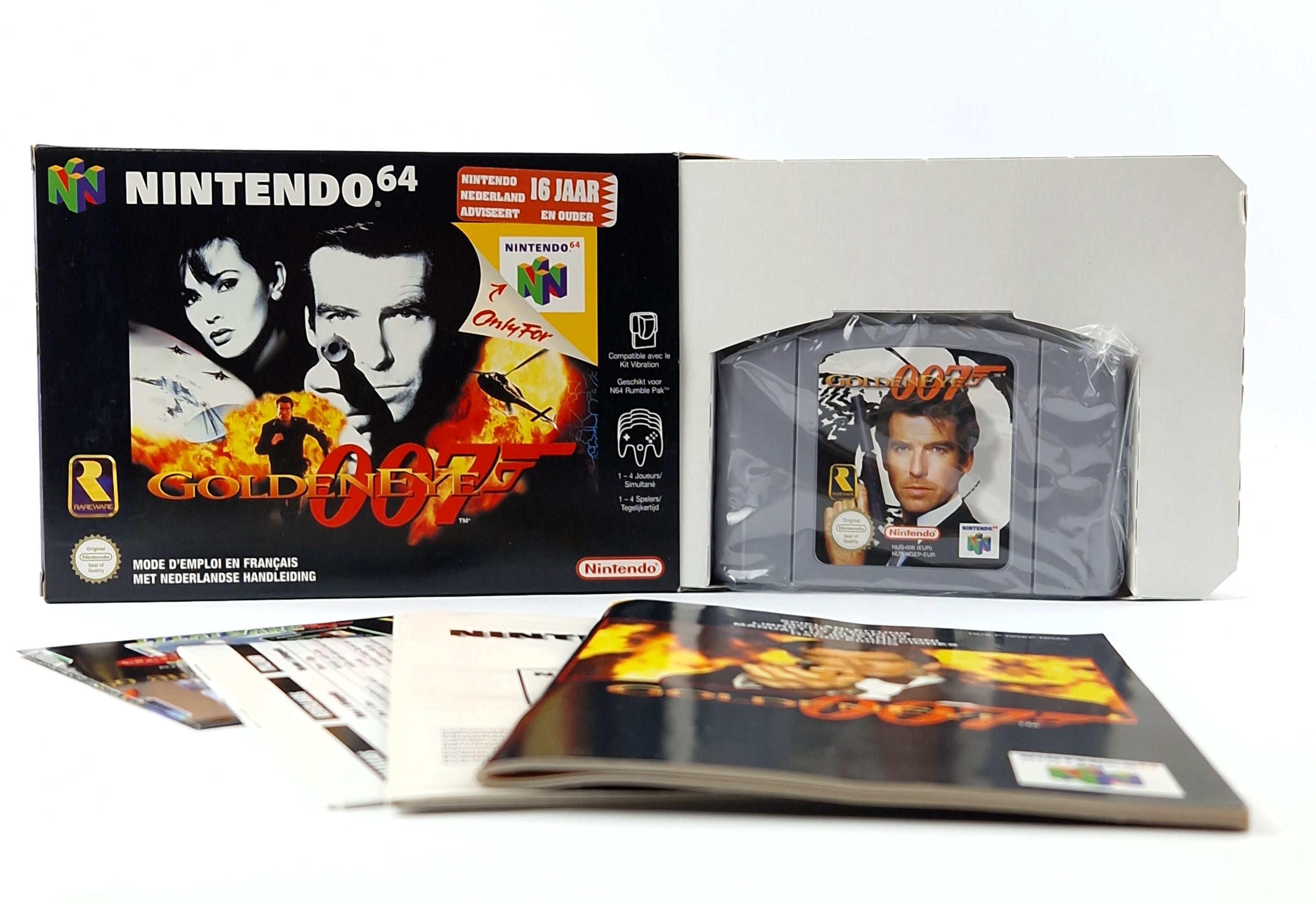 Nintendo 64 Spiel – James Bond Golden Eye 007 (N64 PAL OVP)