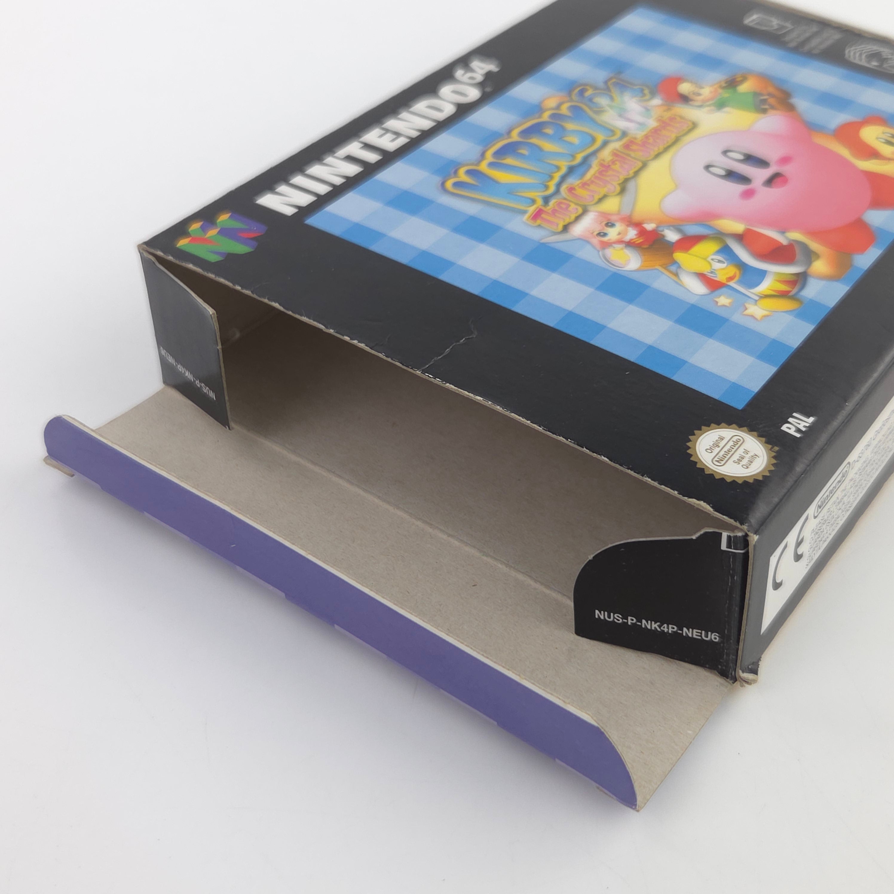Nintendo 64 Spiel Kirby 64 The Crystal Shards N64 OVP CIB