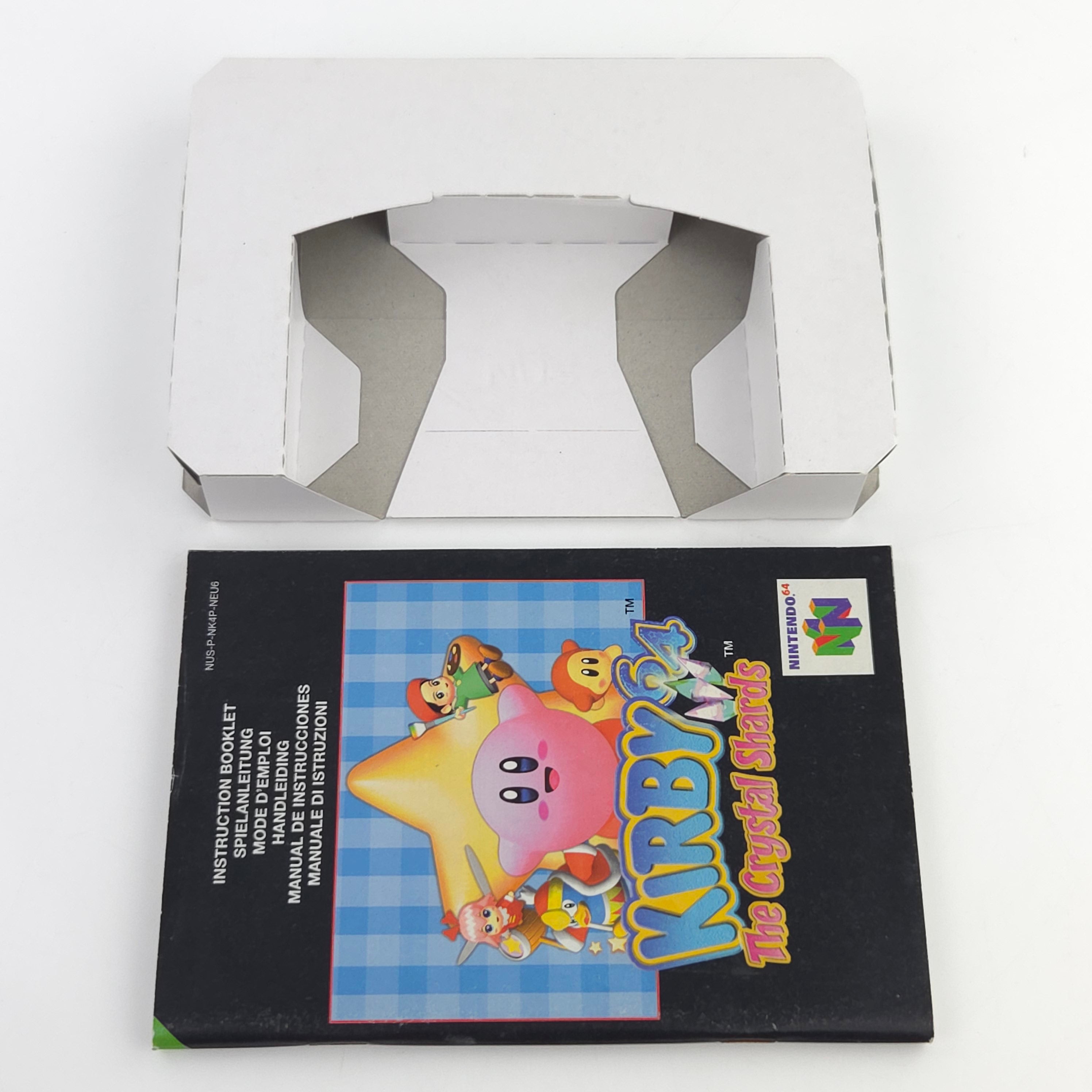 Nintendo 64 Spiel Kirby 64 The Crystal Shards N64 OVP CIB