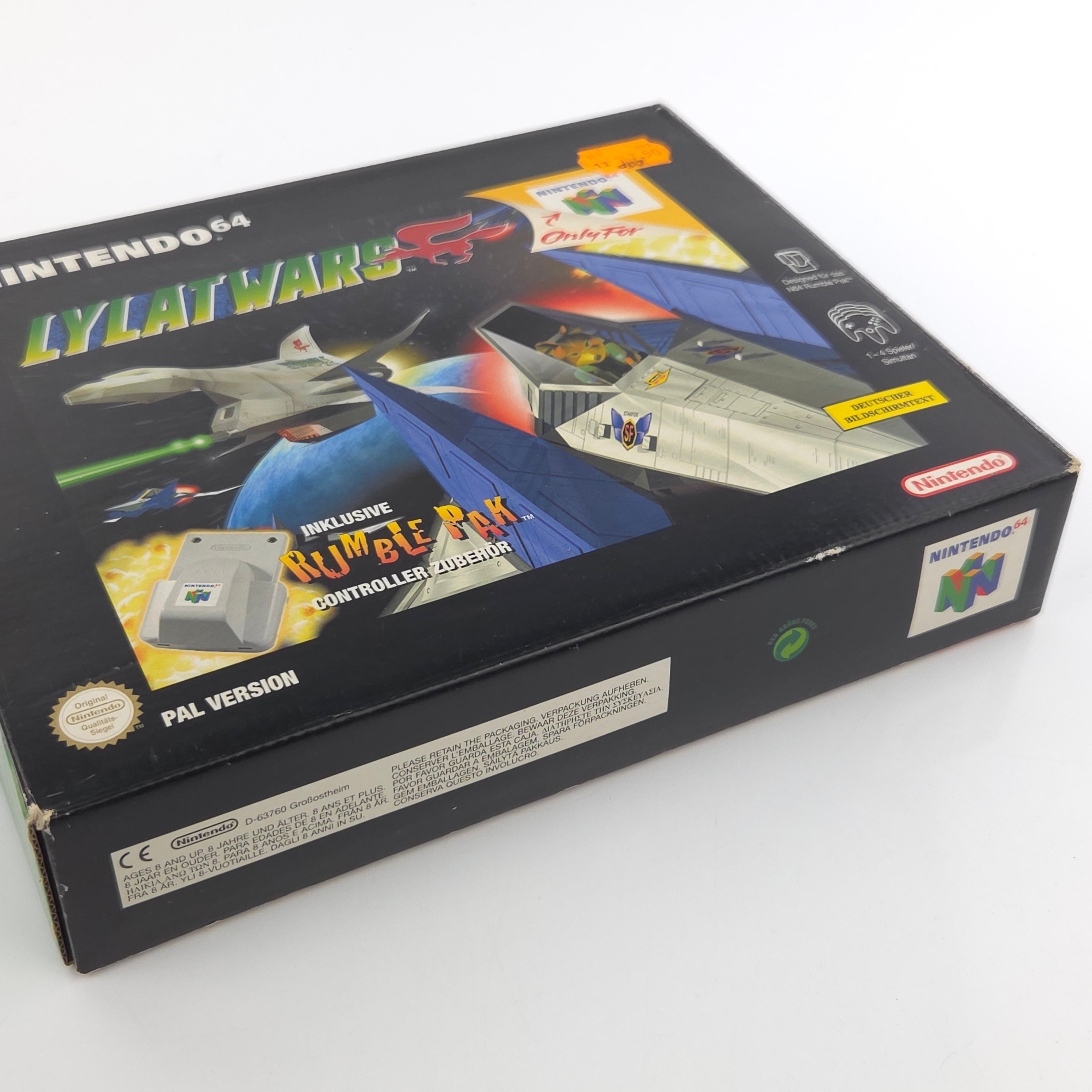 Nintendo 64 Spiel – Lylatwars (N64 OVP PAL)
