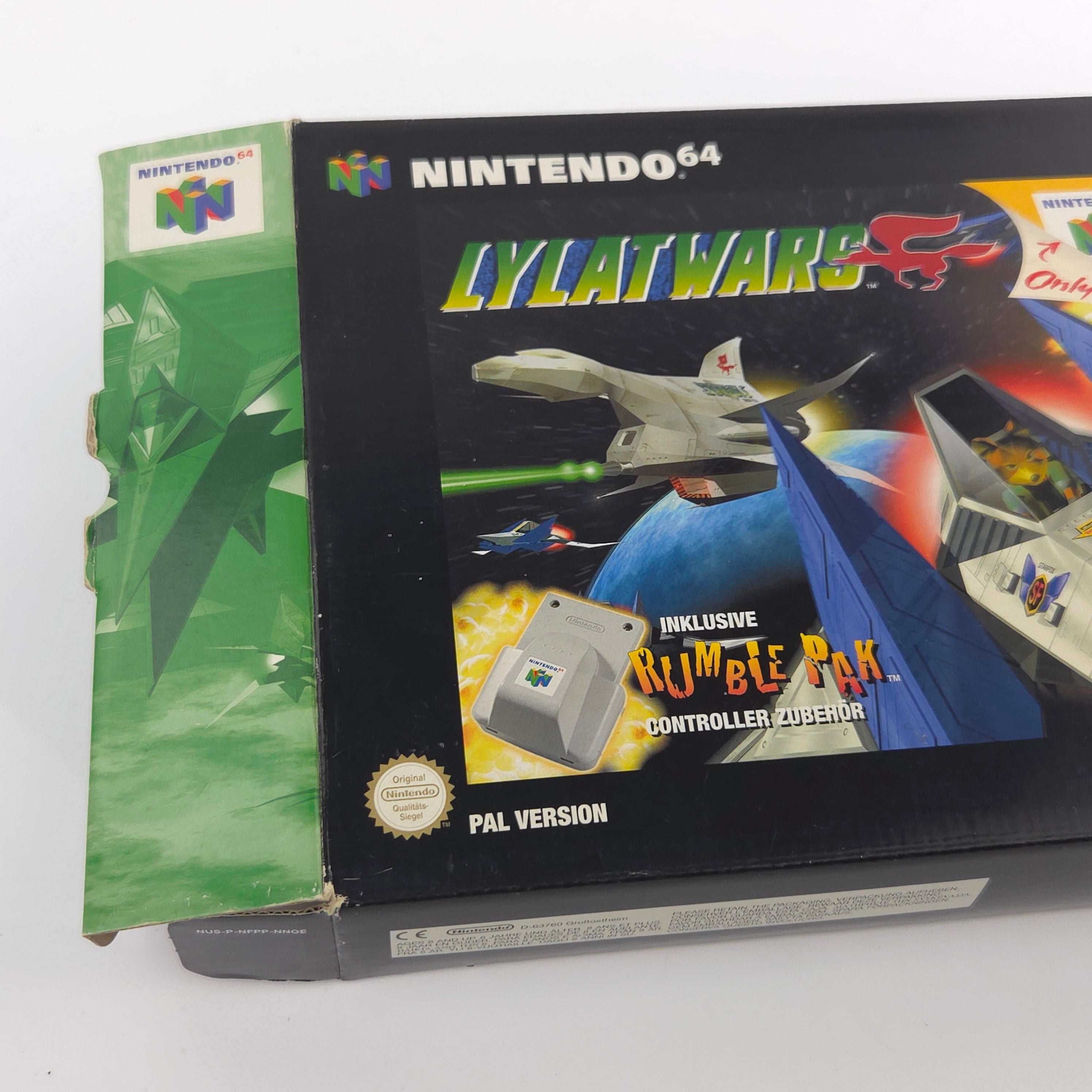 Nintendo 64 Spiel – Lylatwars (N64 OVP PAL)