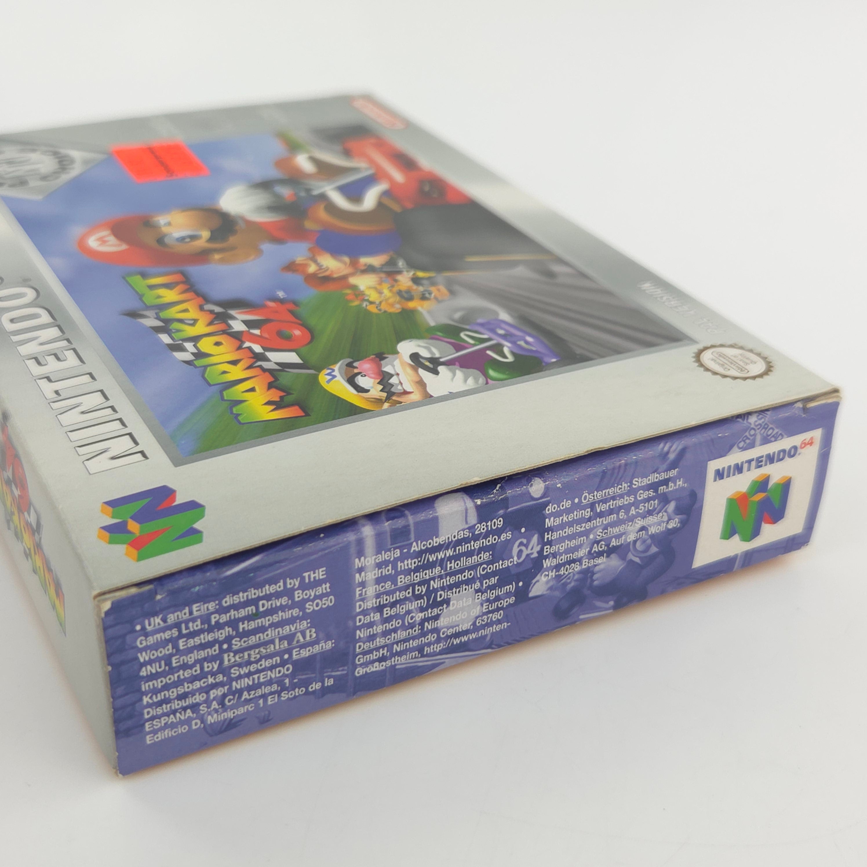 Nintendo 64 Spiel Mario Kart 64 Players Choice OVP PAL