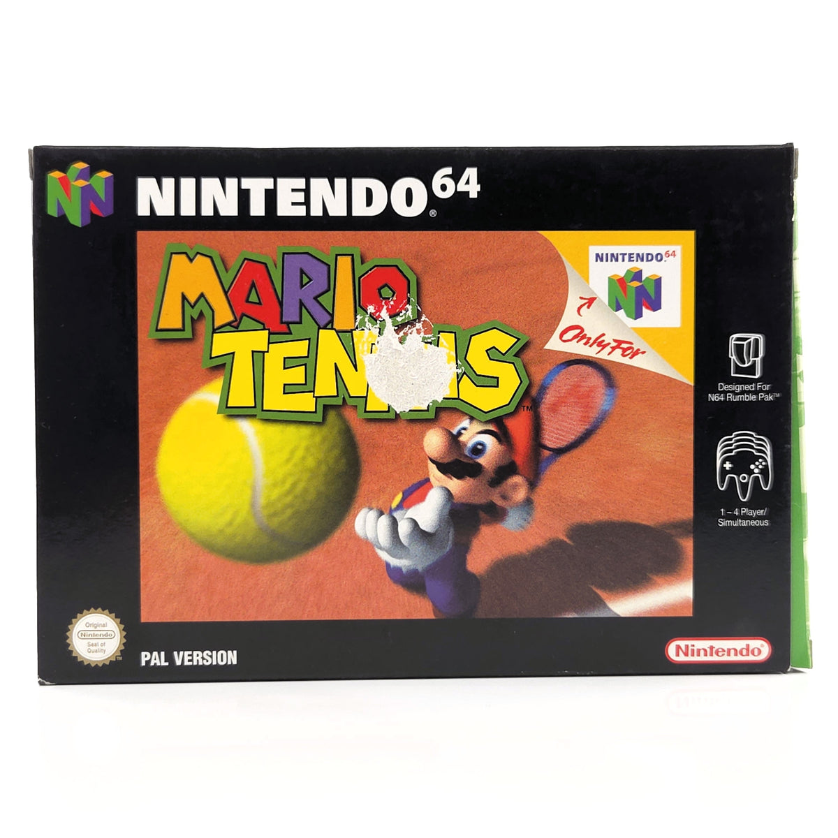 Nintendo 64 Spiel Mario Tennis Modul OVP PAL