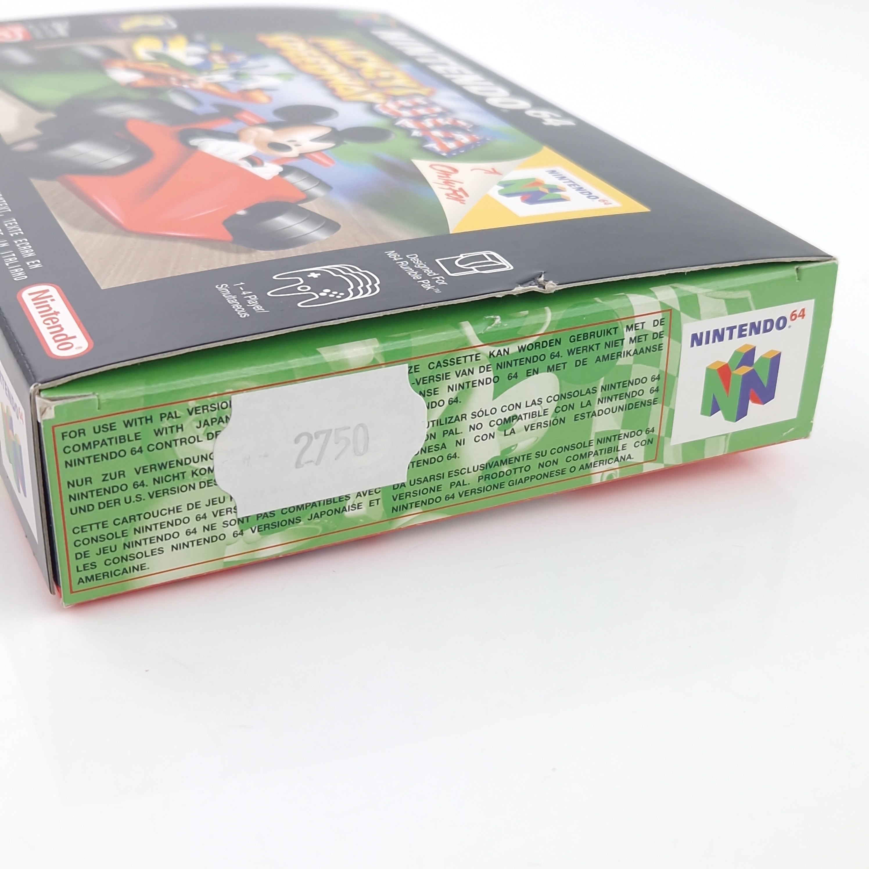 Nintendo 64 Spiel – Mickeys Speedway USA N64 OVP PAL