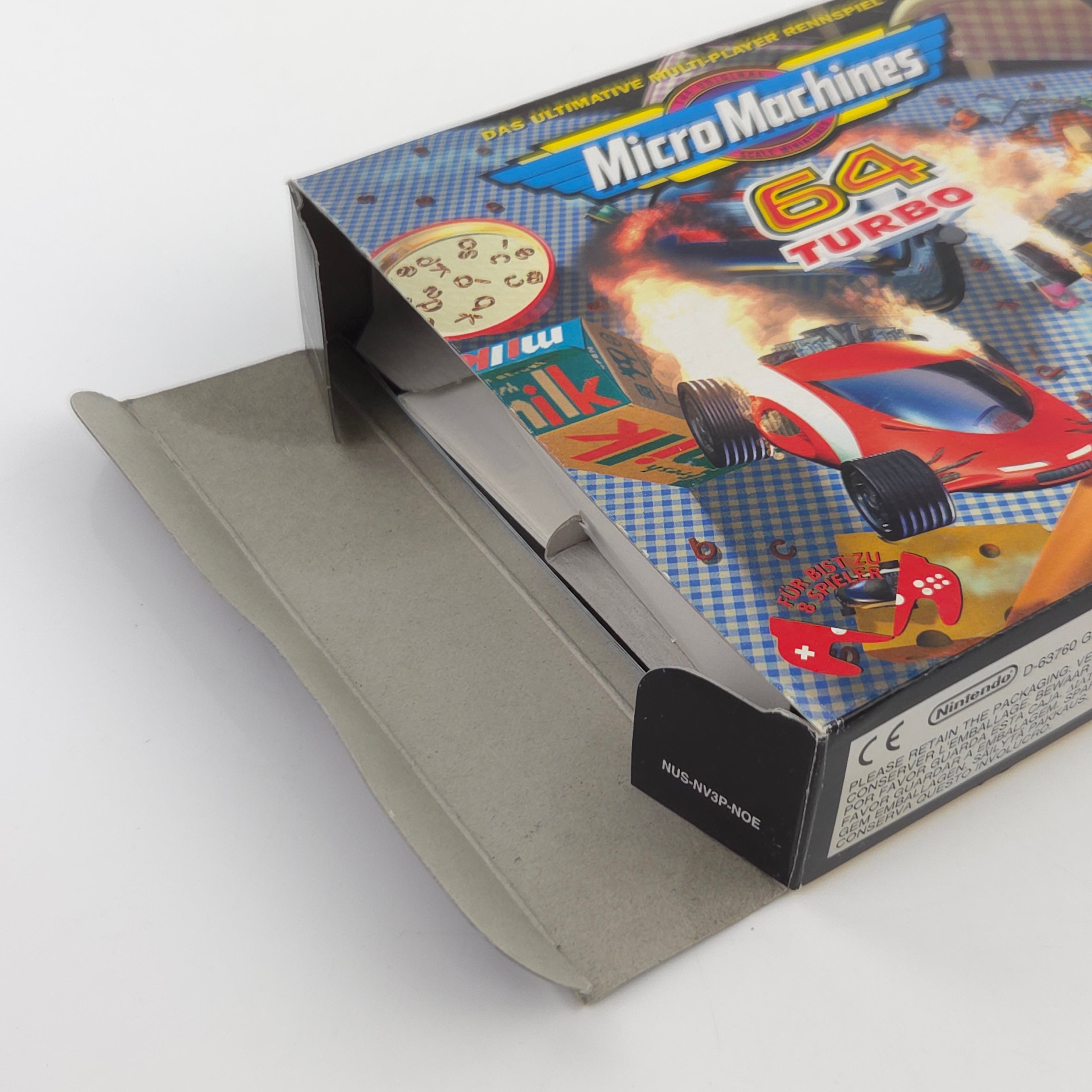Nintendo 64 Spiel Micro Machines 64 Turbo N64 OVP PAL