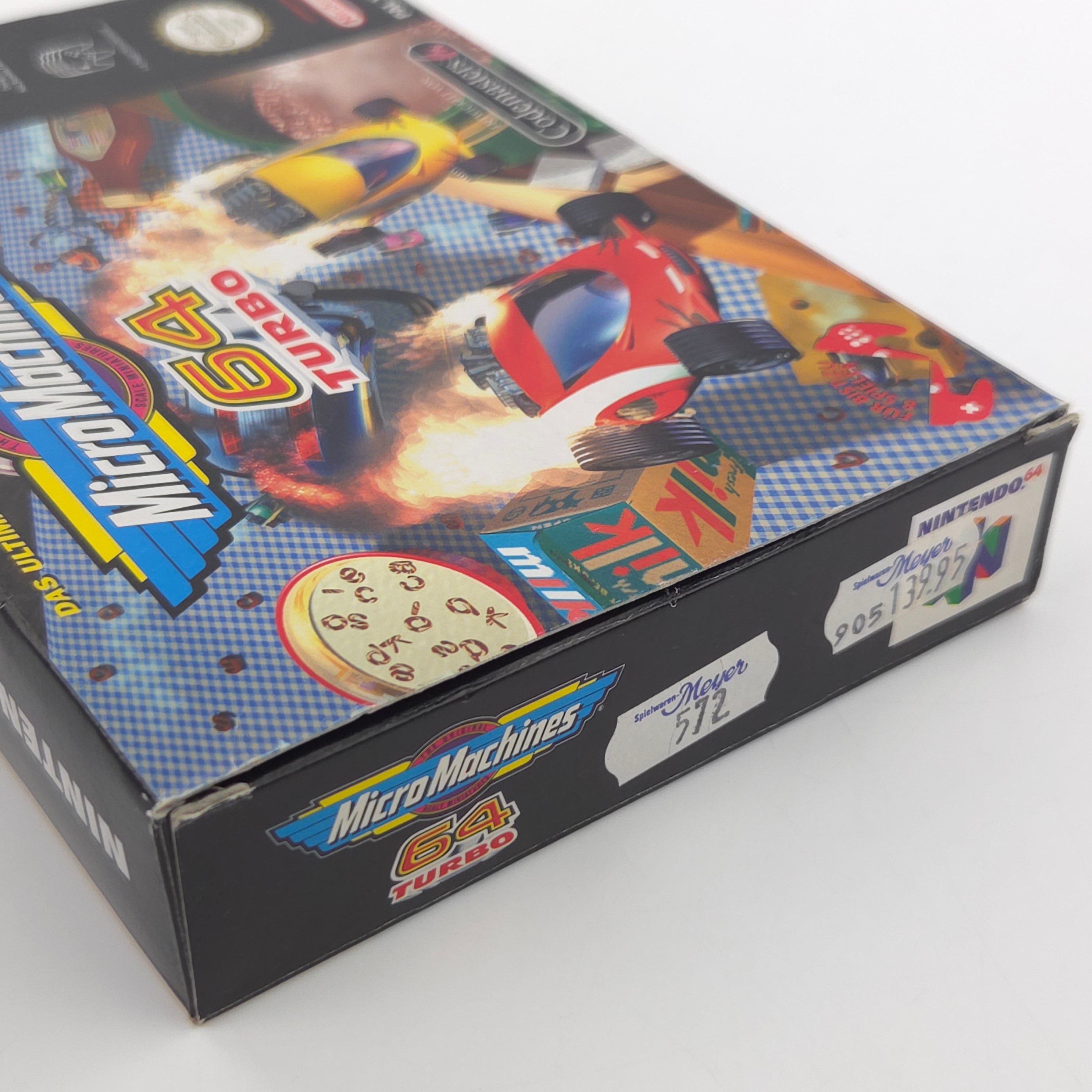 Nintendo 64 Spiel Micro Machines 64 Turbo N64 OVP PAL