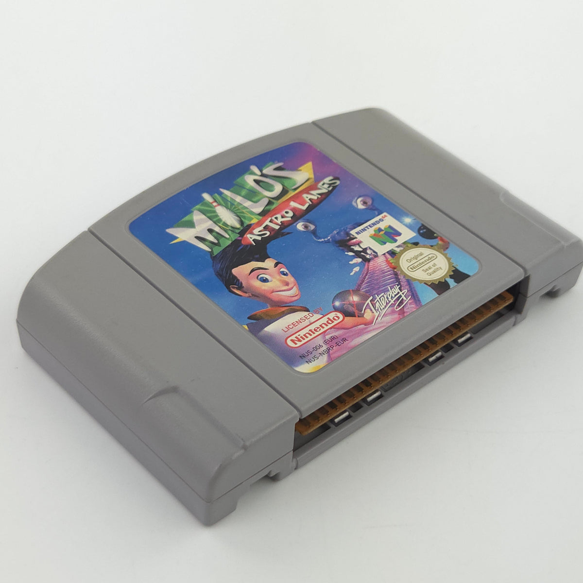 Nintendo 64 Spiel Milos Astro Lanes PAL Gebraucht