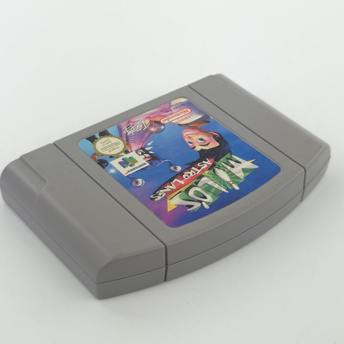 Nintendo 64 Spiel Milos Astro Lanes PAL Gebraucht