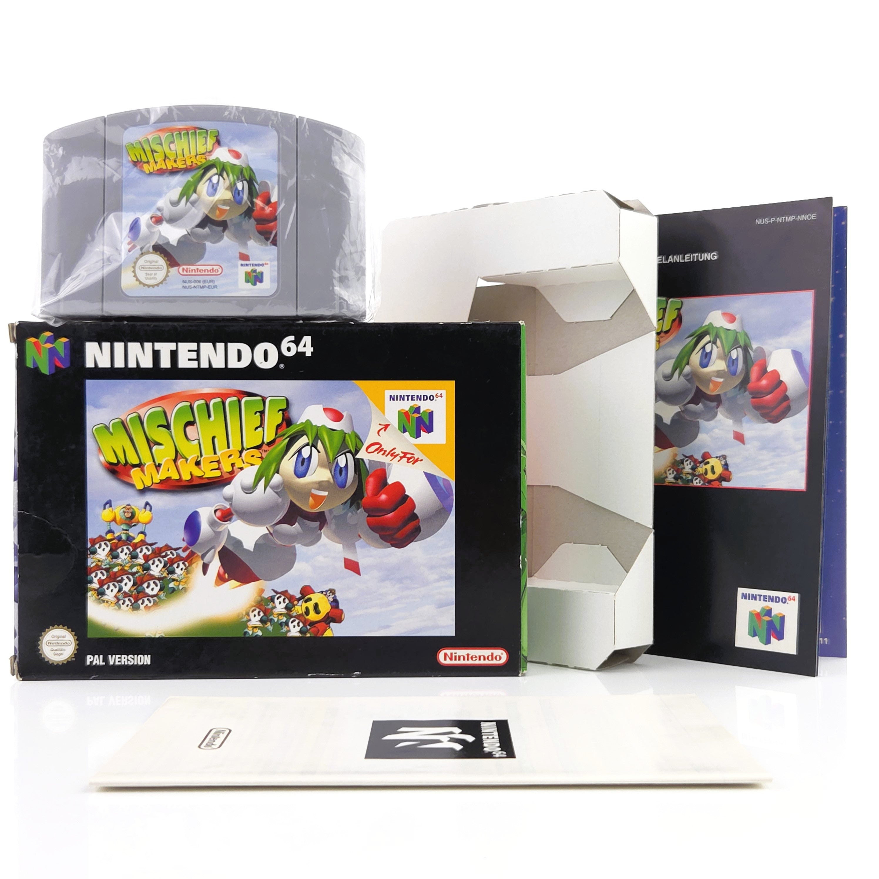 Nintendo 64 Spiel – Mischief Makers (OVP PAL DE)