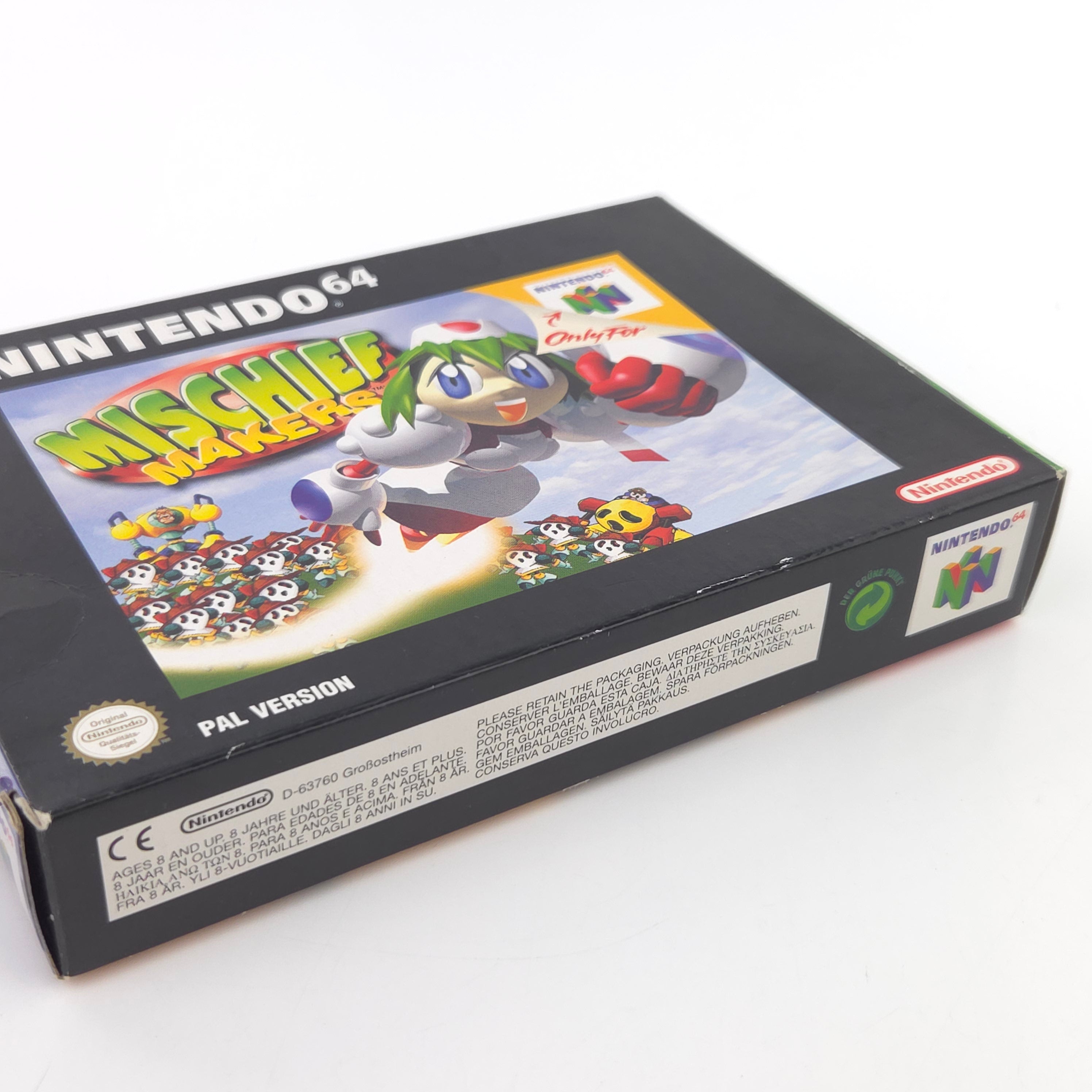 Nintendo 64 Spiel – Mischief Makers (OVP PAL DE)
