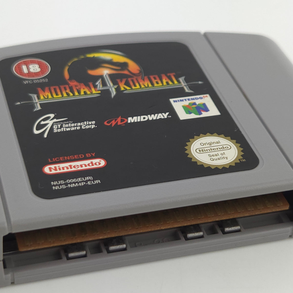 Nintendo 64 Spiel Mortal Kombat 4 PAL USK18