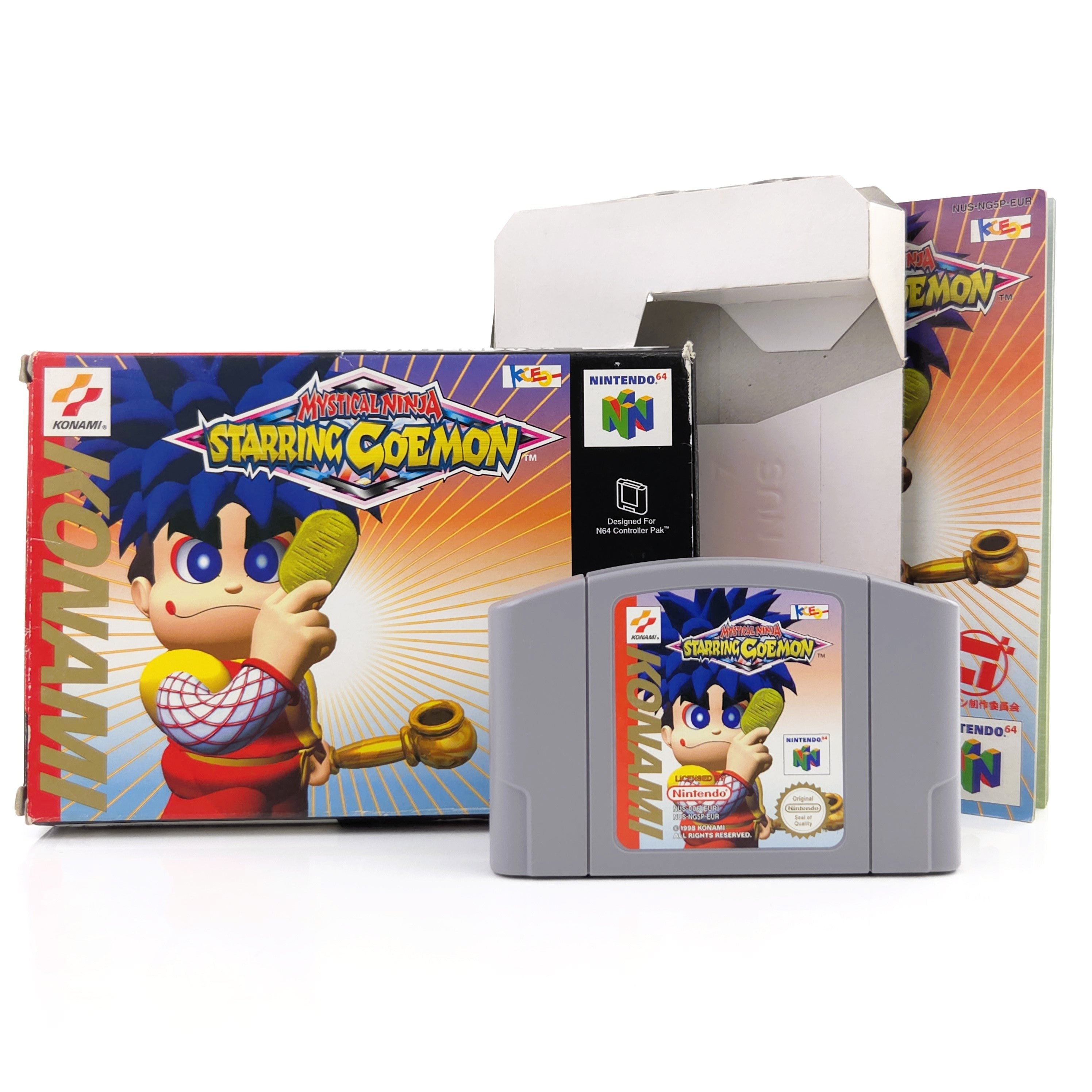 Nintendo 64 Spiel – Mystical Ninja Goemon (OVP PAL)