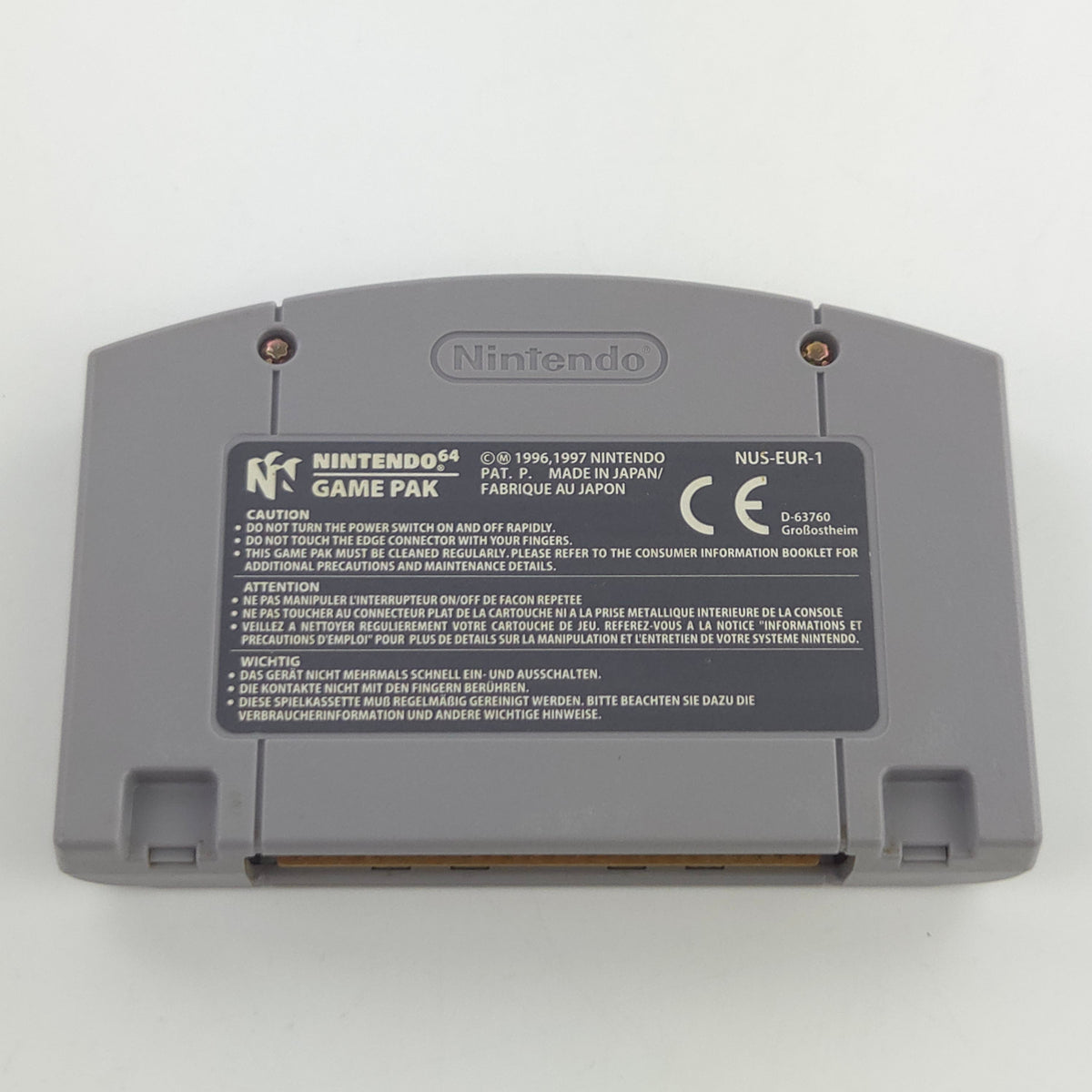 Nintendo 64 Spiel: NBA In The Zone 2000 - N64 Modul (PAL EUR) Basketball
