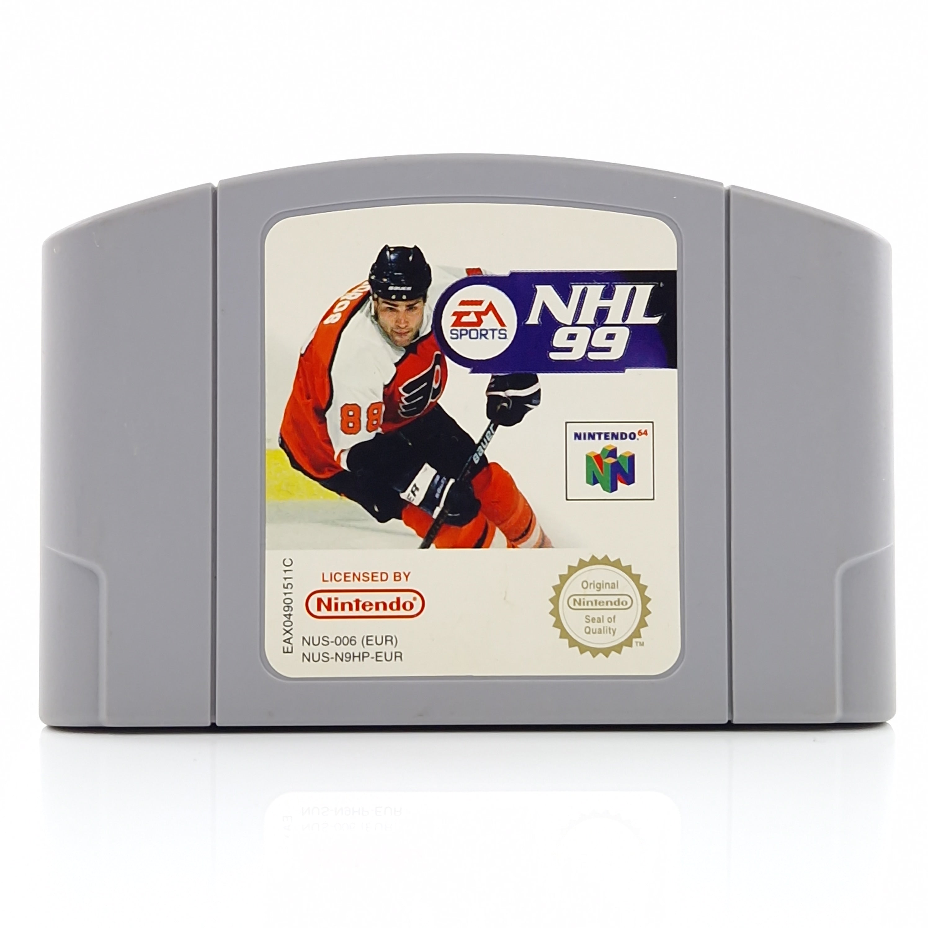 Nintendo 64 Spiel – NHL 99 Icehockey N64 Modul PAL EUR