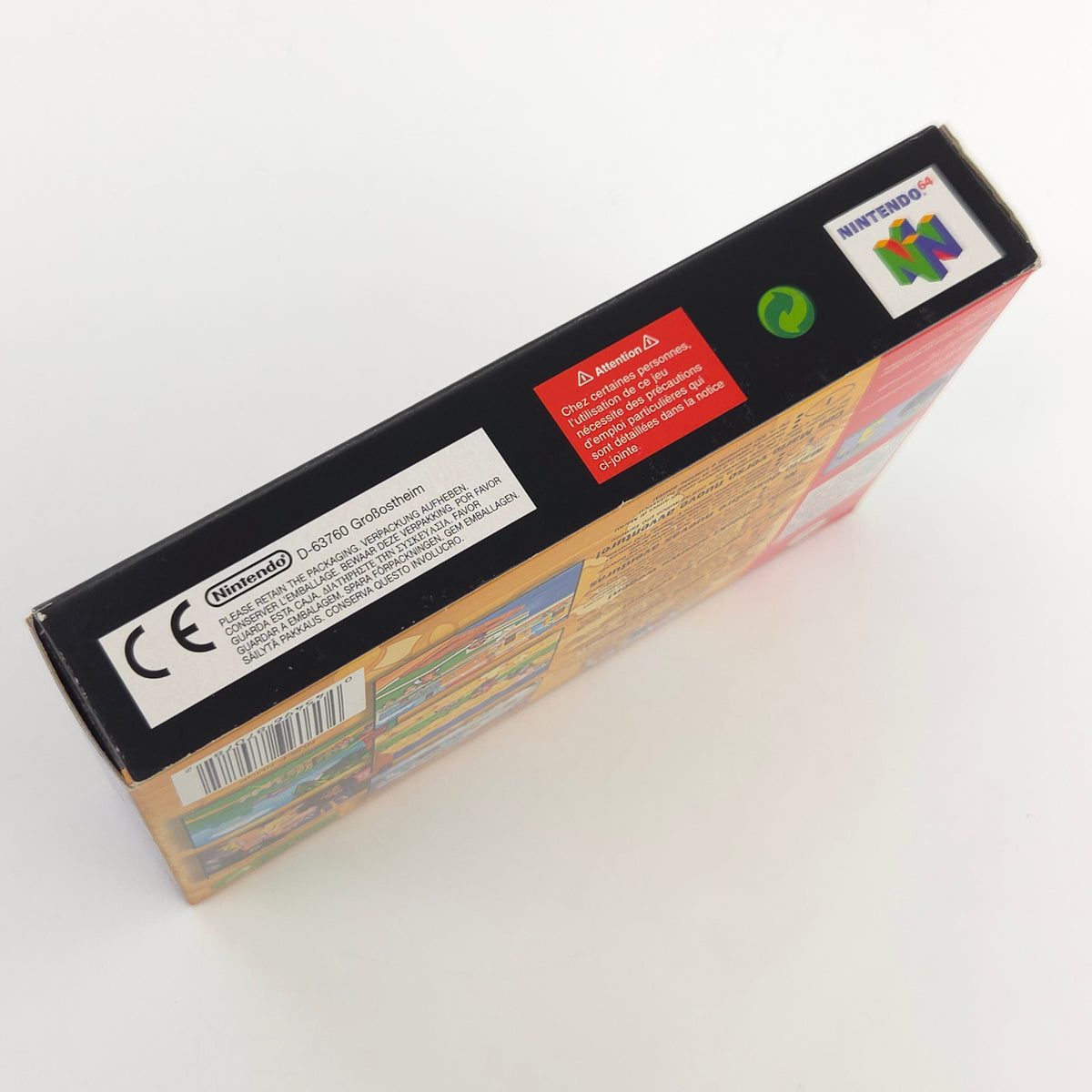 Nintendo 64 Spiel Paper Mario OVP Top Zustand