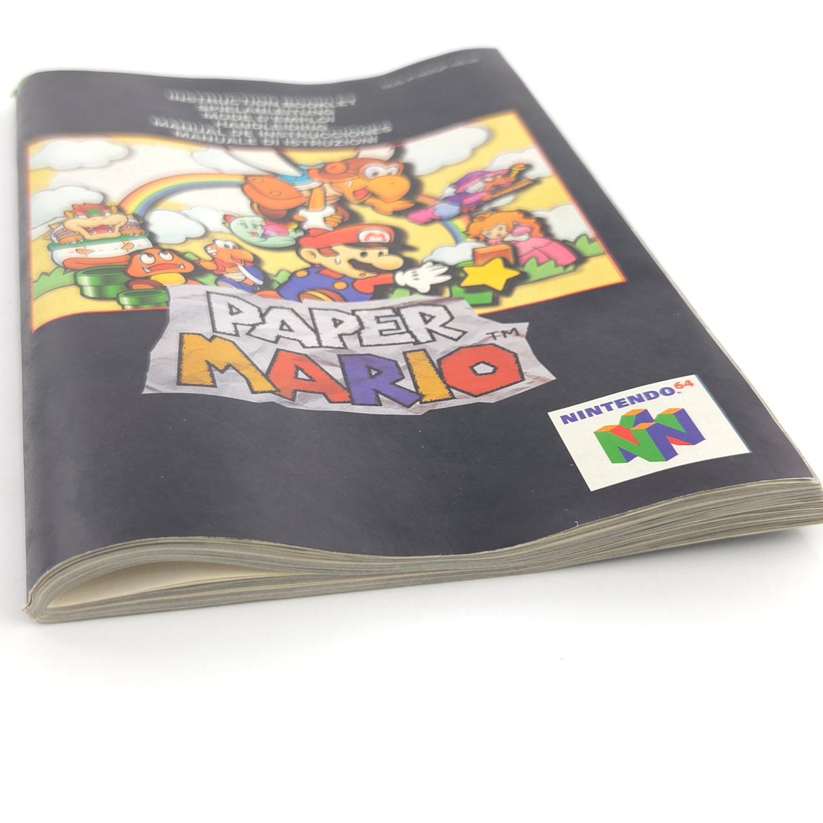 Nintendo 64 Spiel Paper Mario OVP Top Zustand