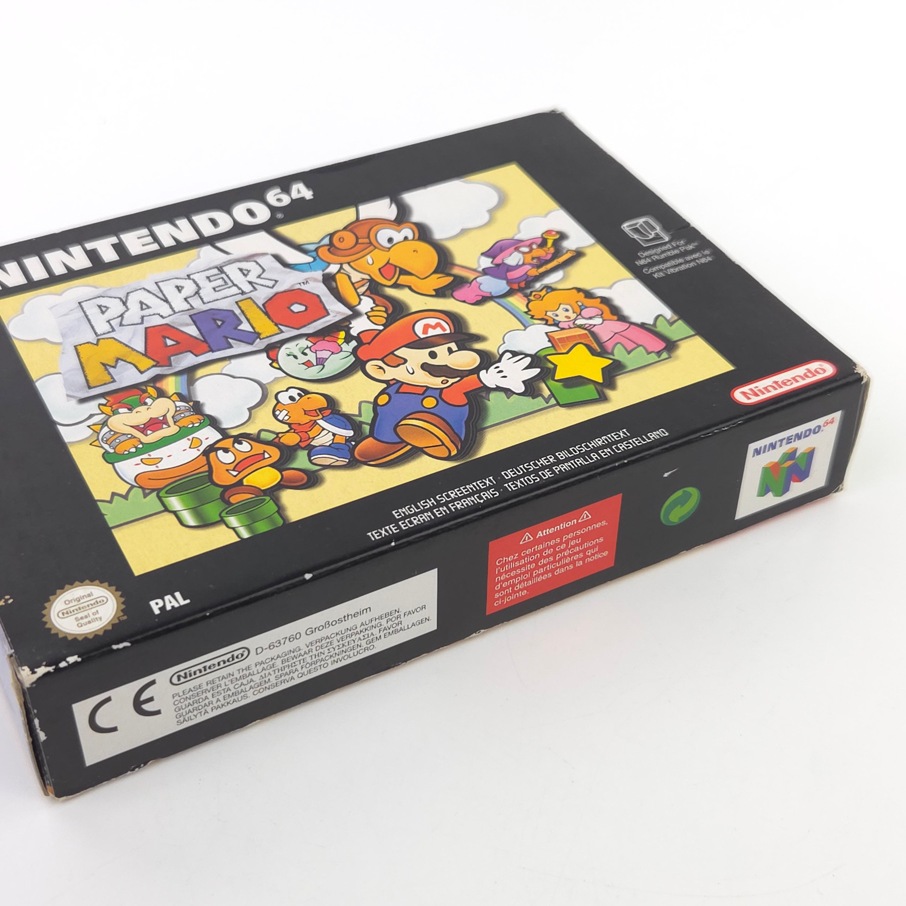 Nintendo 64 Spiel – Paper Mario (N64 OVP PAL)