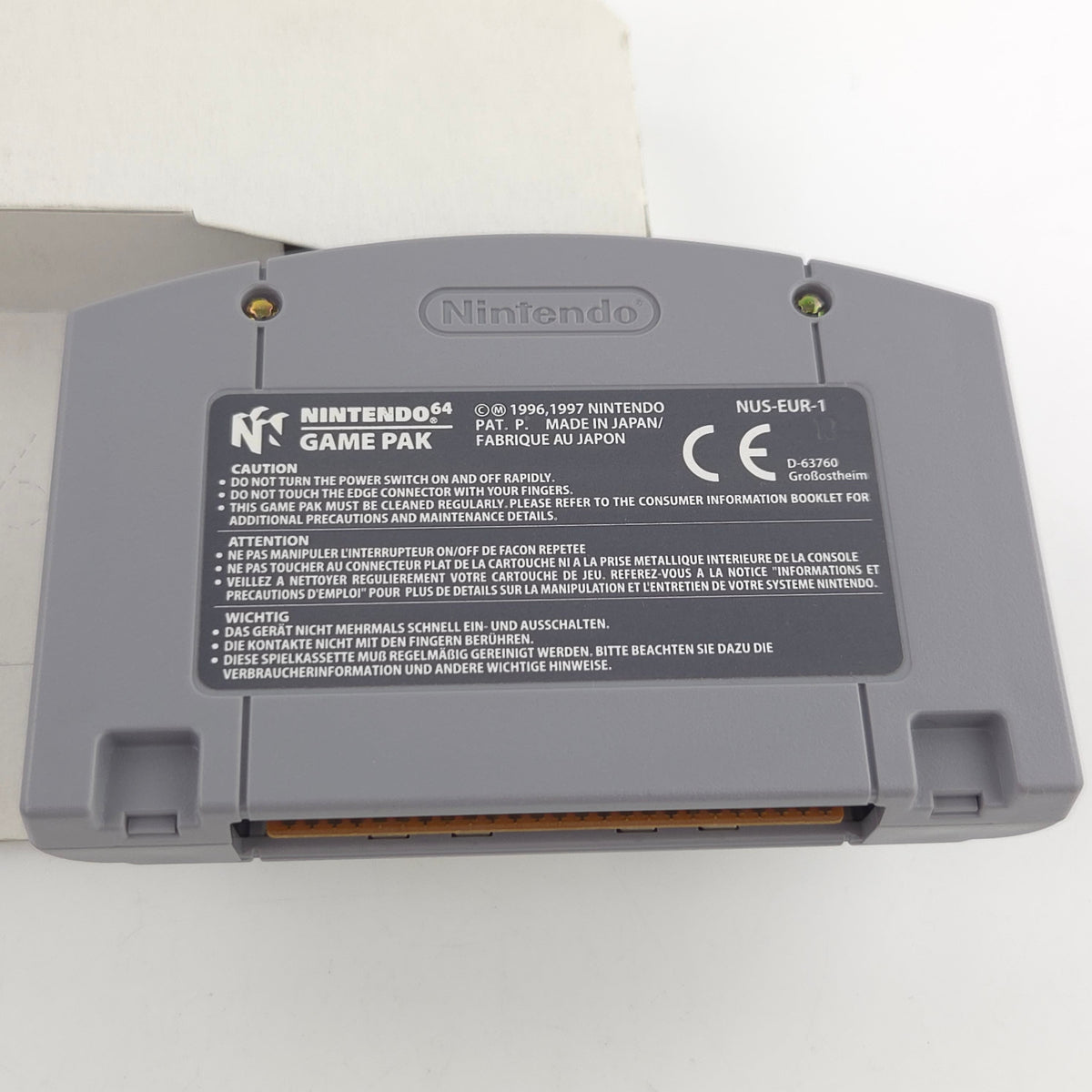 Nintendo 64 Spiel Perfect Dark OVP PAL