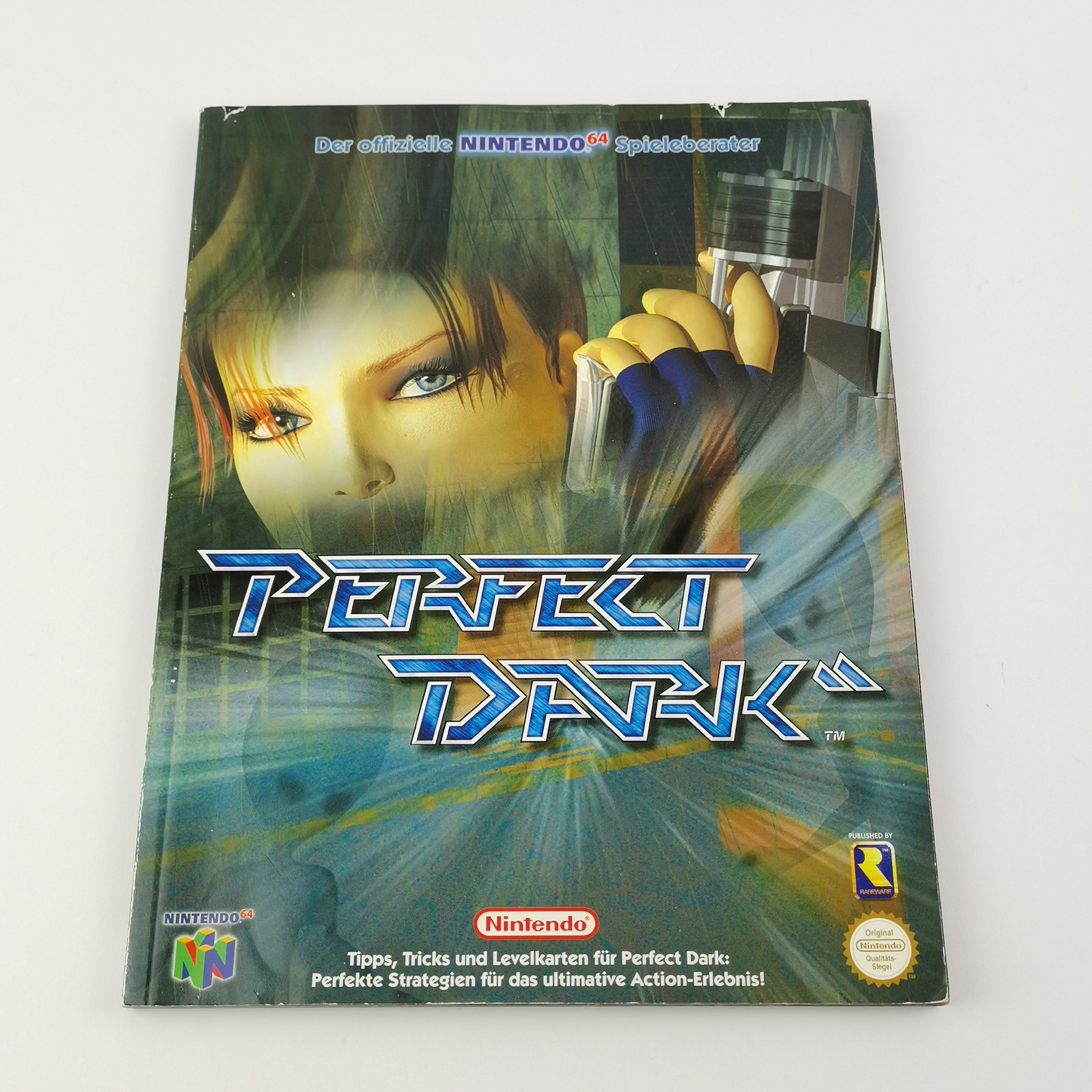 Nintendo 64 Spiel – Perfect Dark OVP Anleitung PAL N64